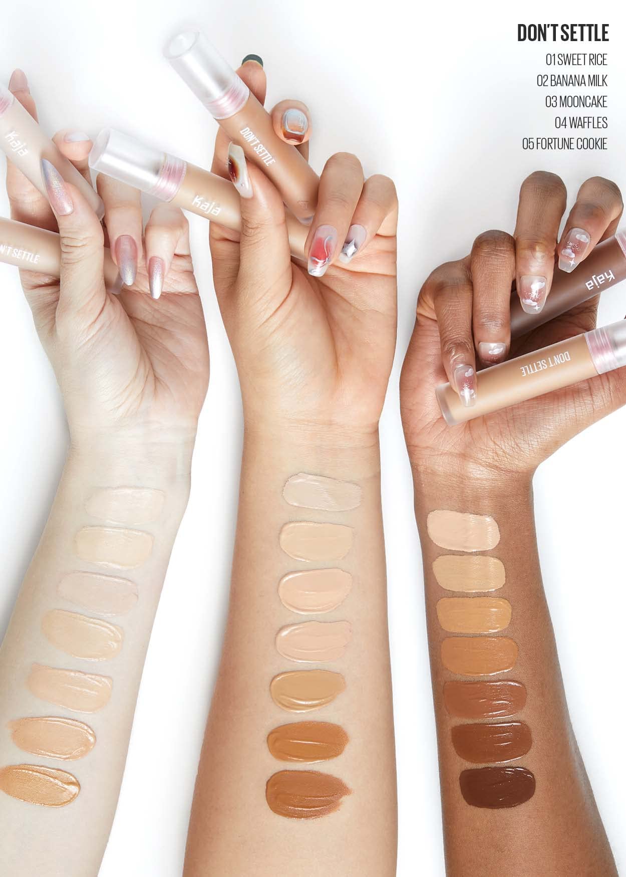 Foto 4 pulgar | Corrector Kaja Don't Settle 05 Fortune Cookie, 6 Ml, Aqua Ceramide - Venta Internacional.
