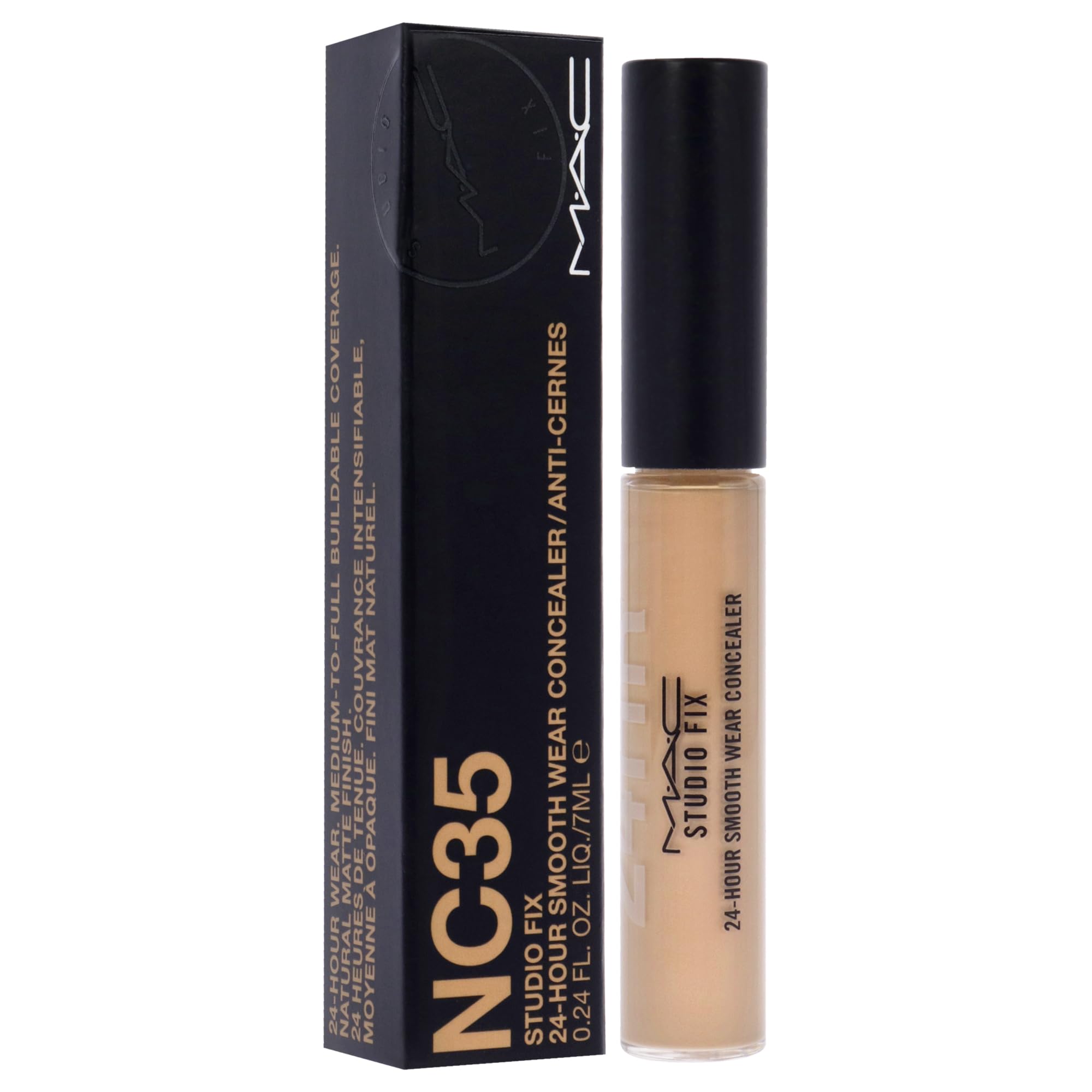 Foto 4 pulgar | Corrector Mac Studio Fix 24 Hour Smooth Wear Nc35 7 Ml Para Mujer - Venta Internacional.