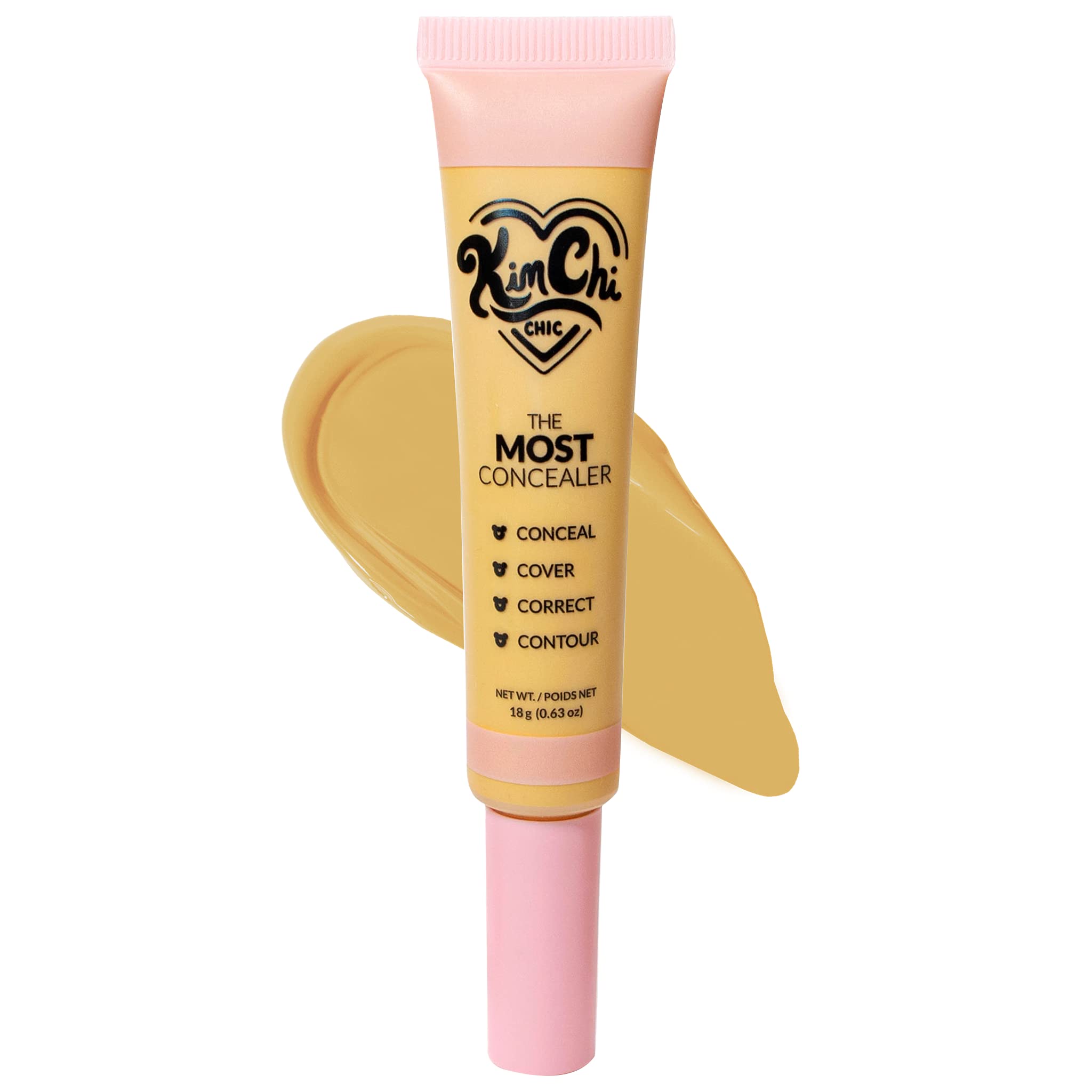 Corrector Kimchi Chic El Más Amarillo Vegano Libre De Crueldad - Venta Internacional.