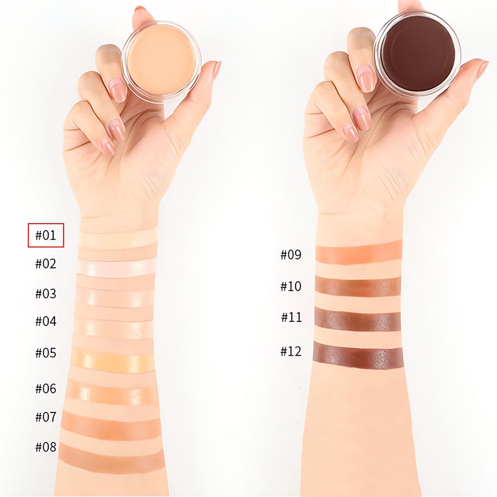 Foto 4 | Set De Correctores Kaely Cream Pot, Cobertura Total, Impermeable, Vegano - Venta Internacional.