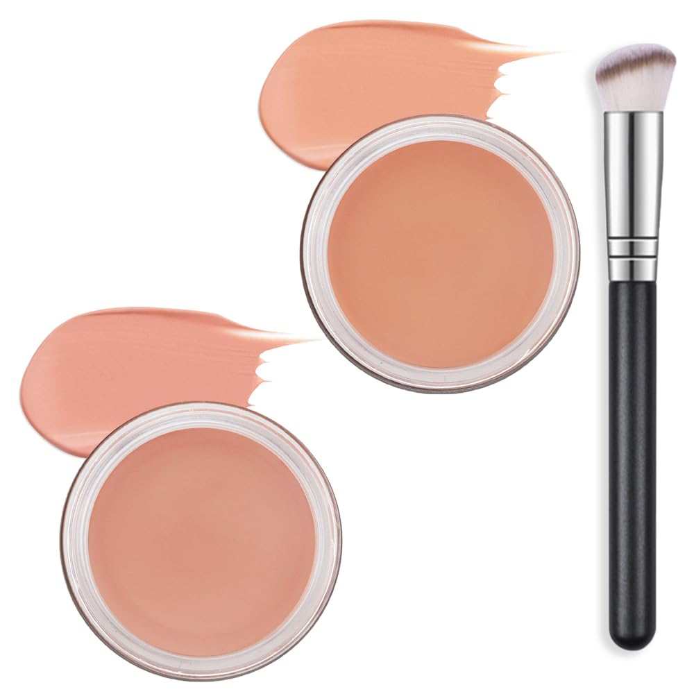 Set De Correctores Kaely Pot De Cobertura Total Con Brocha, 7 Colores - Venta Internacional.