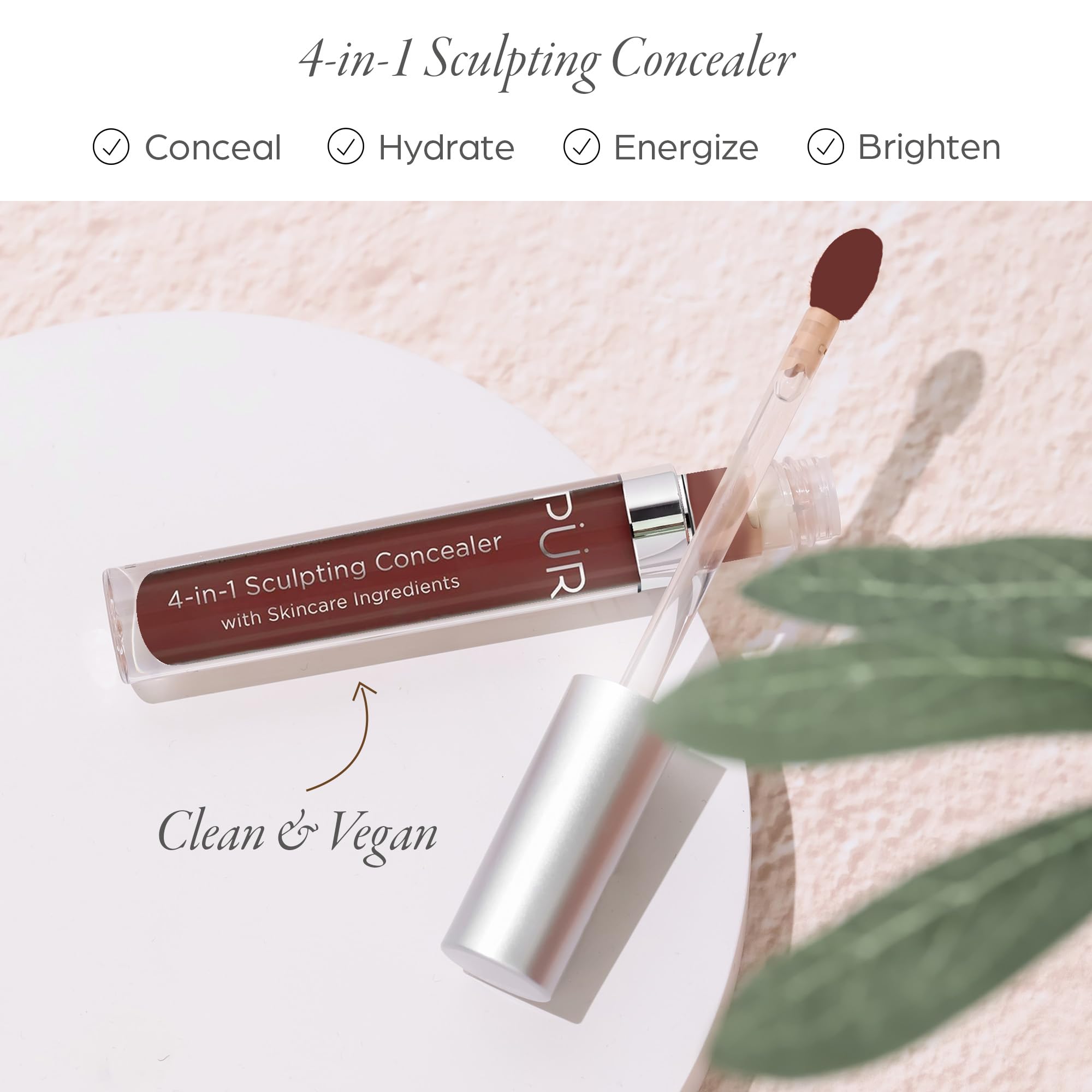 Foto 2 | Corrector Pur Beauty 4 En 1 Sculpting Mocha Para Mujer - Venta Internacional.