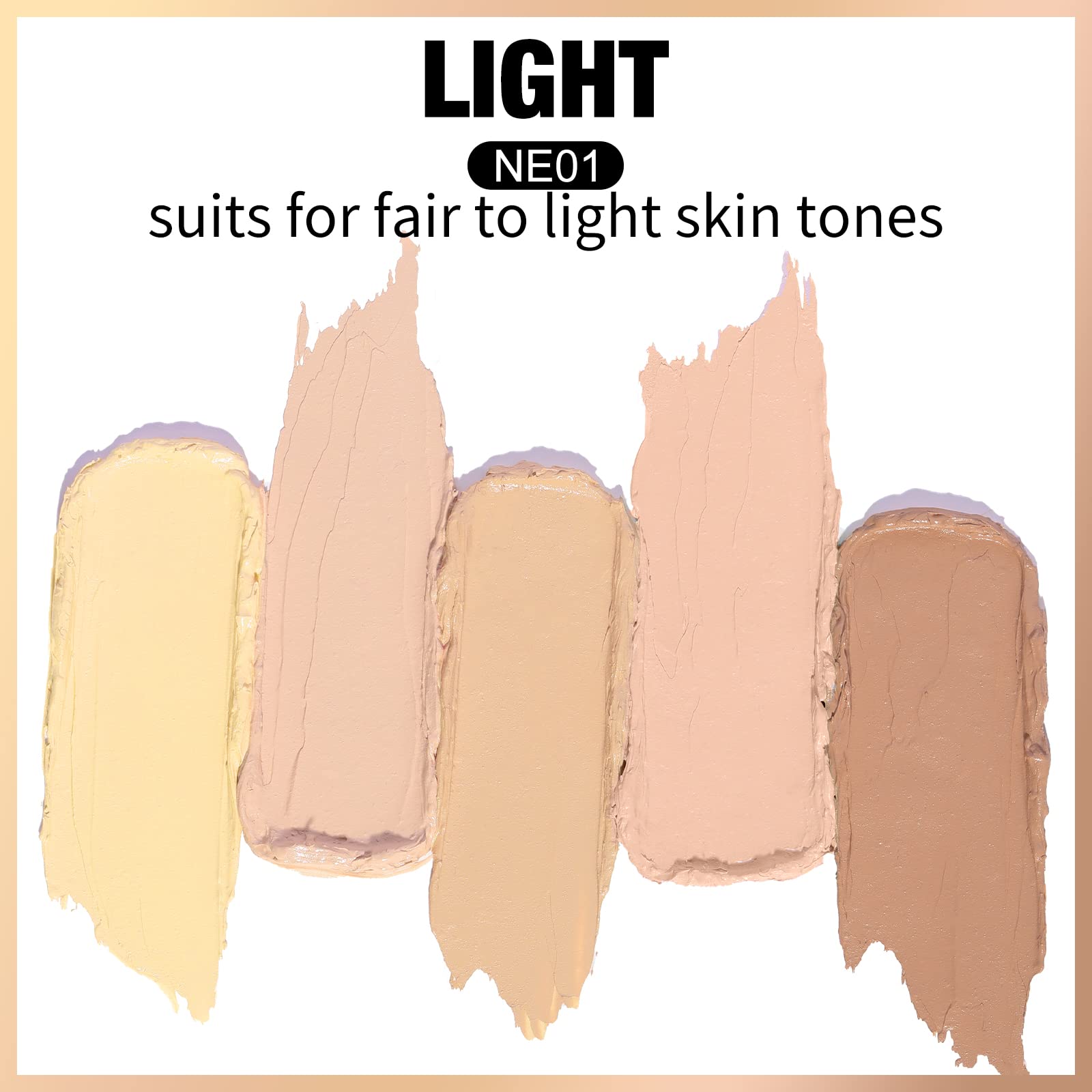 Foto 2 | Paleta Correctora Focallure #goldenage 5 En 1 Multiusos Ne01 - Venta Internacional.