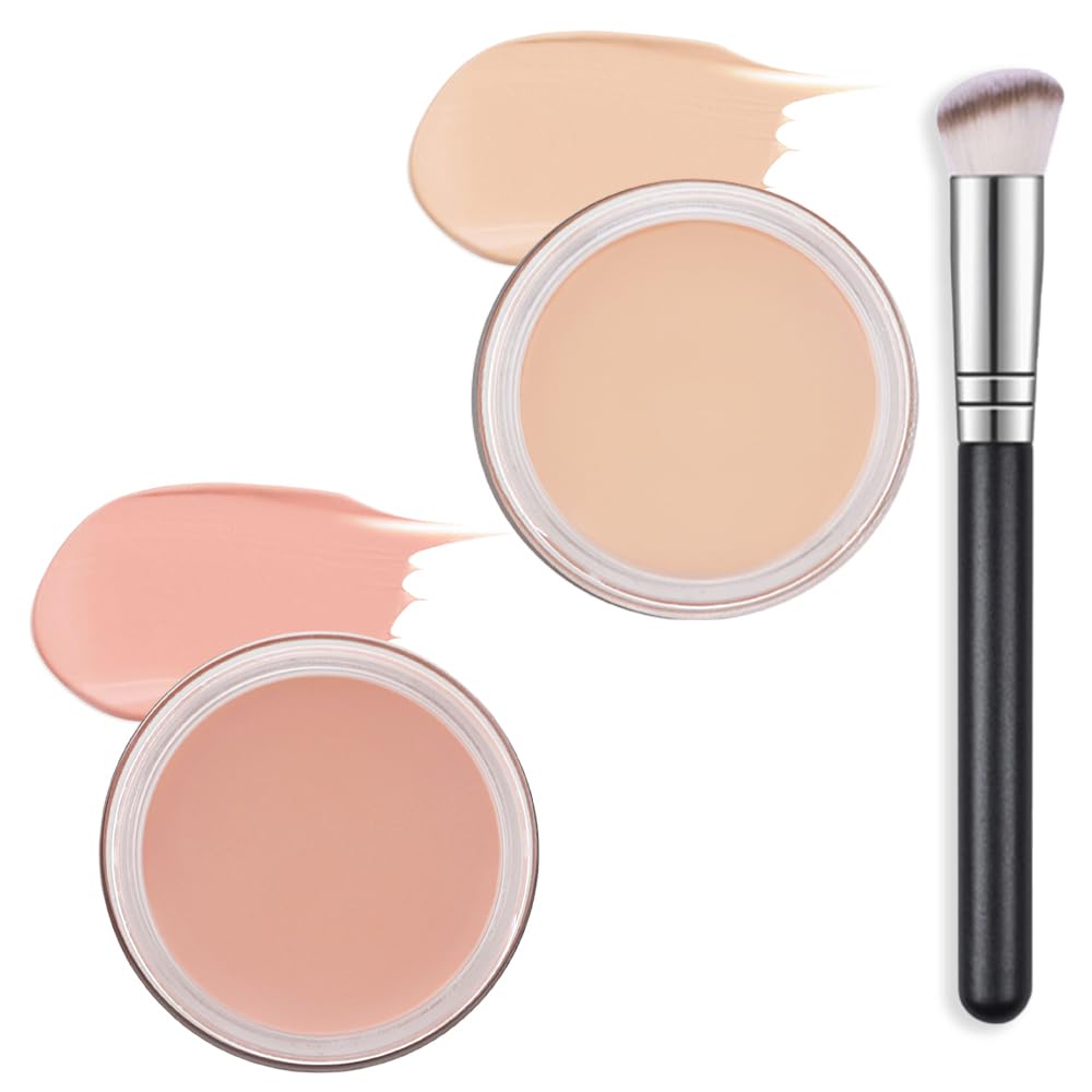 Set De Correctores Kaely Pot De Cobertura Total Con Brocha Impermeable - Venta Internacional.