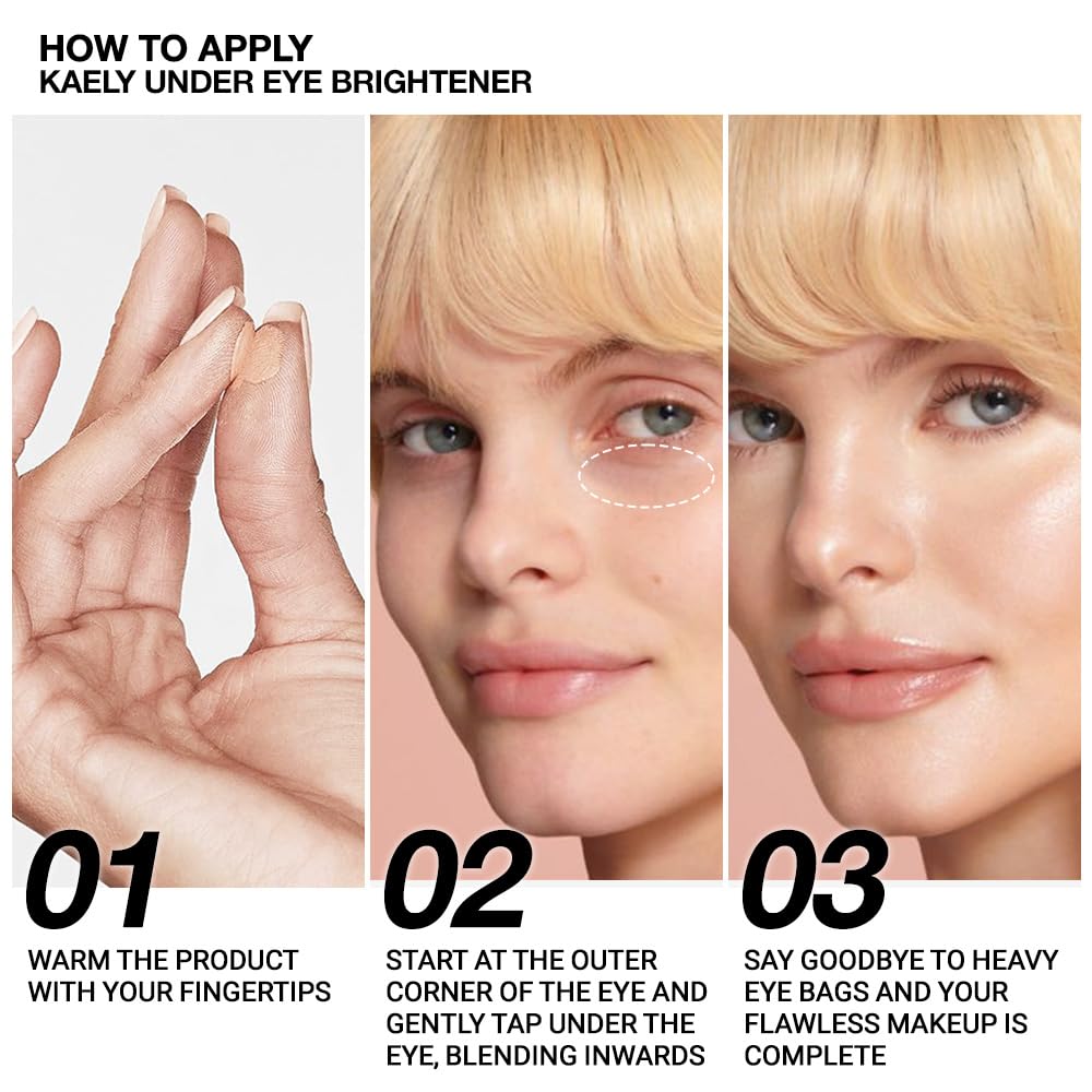 Foto 6 pulgar | Iluminador Para Debajo De Los Ojos Kaely Conceal Dark Circles Waterproof - Venta Internacional.
