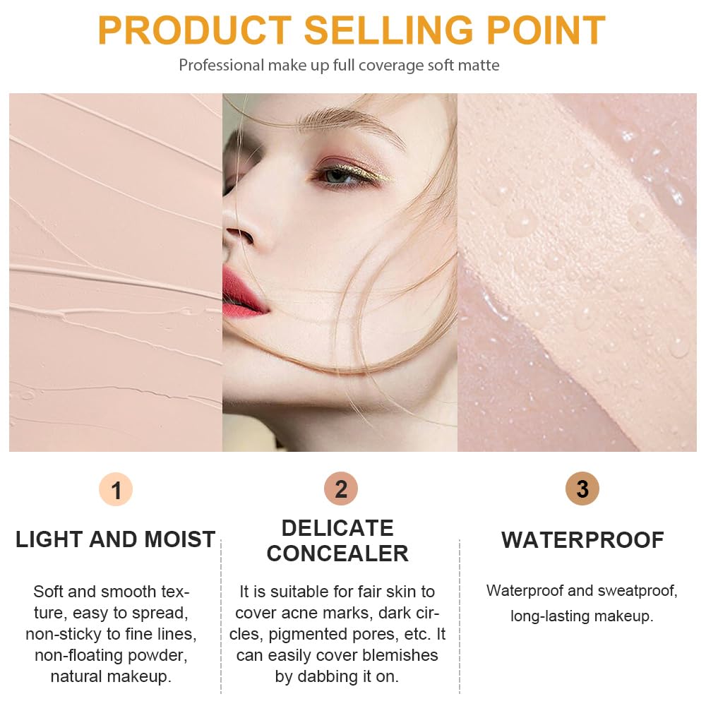 Foto 6 | Set De Correctores Kaely Pot Para Ojeras A Prueba De Agua - Venta Internacional.