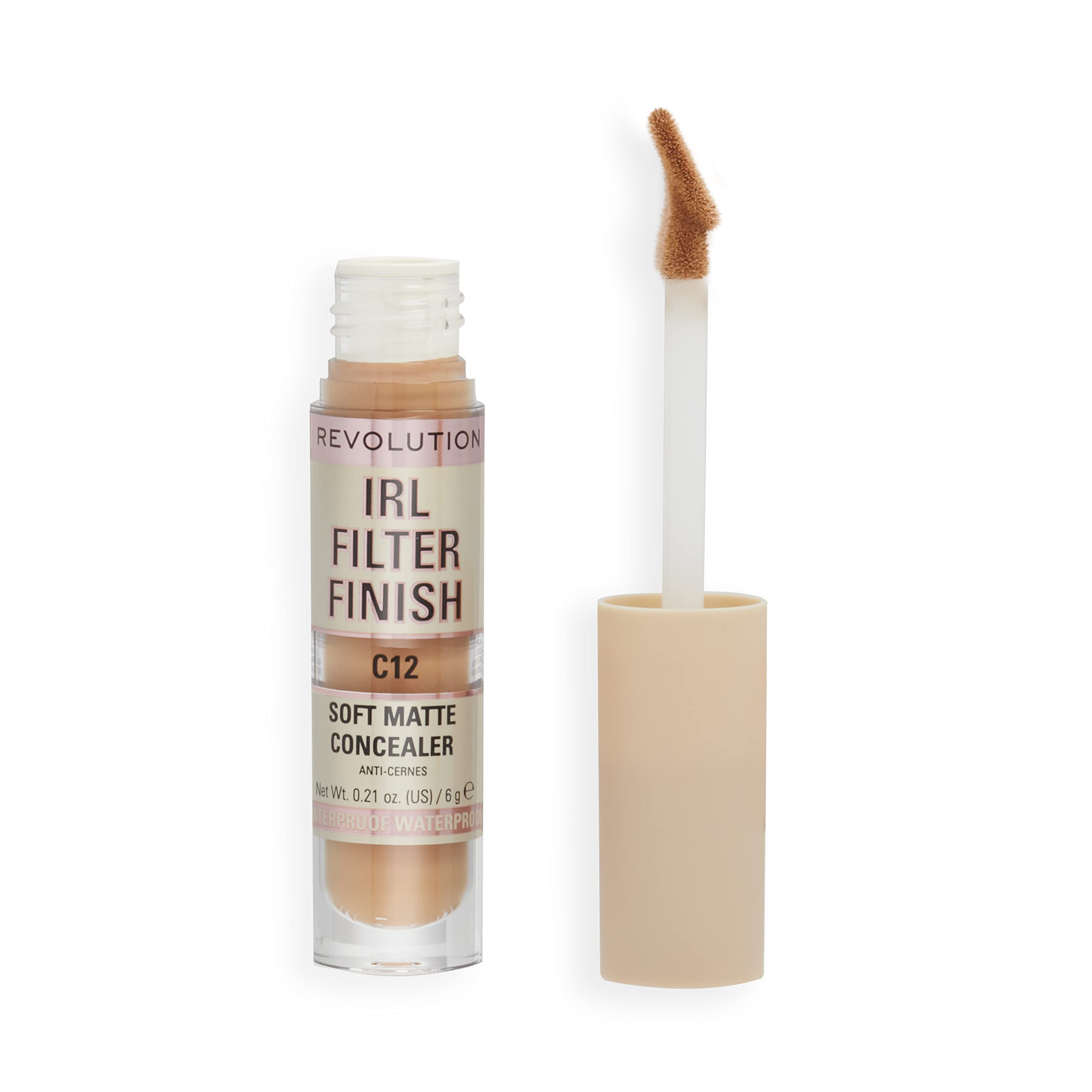 Foto 2 pulgar | Filtro Corrector Makeup Revolution Irl C12 De Cobertura Total - Venta Internacional.