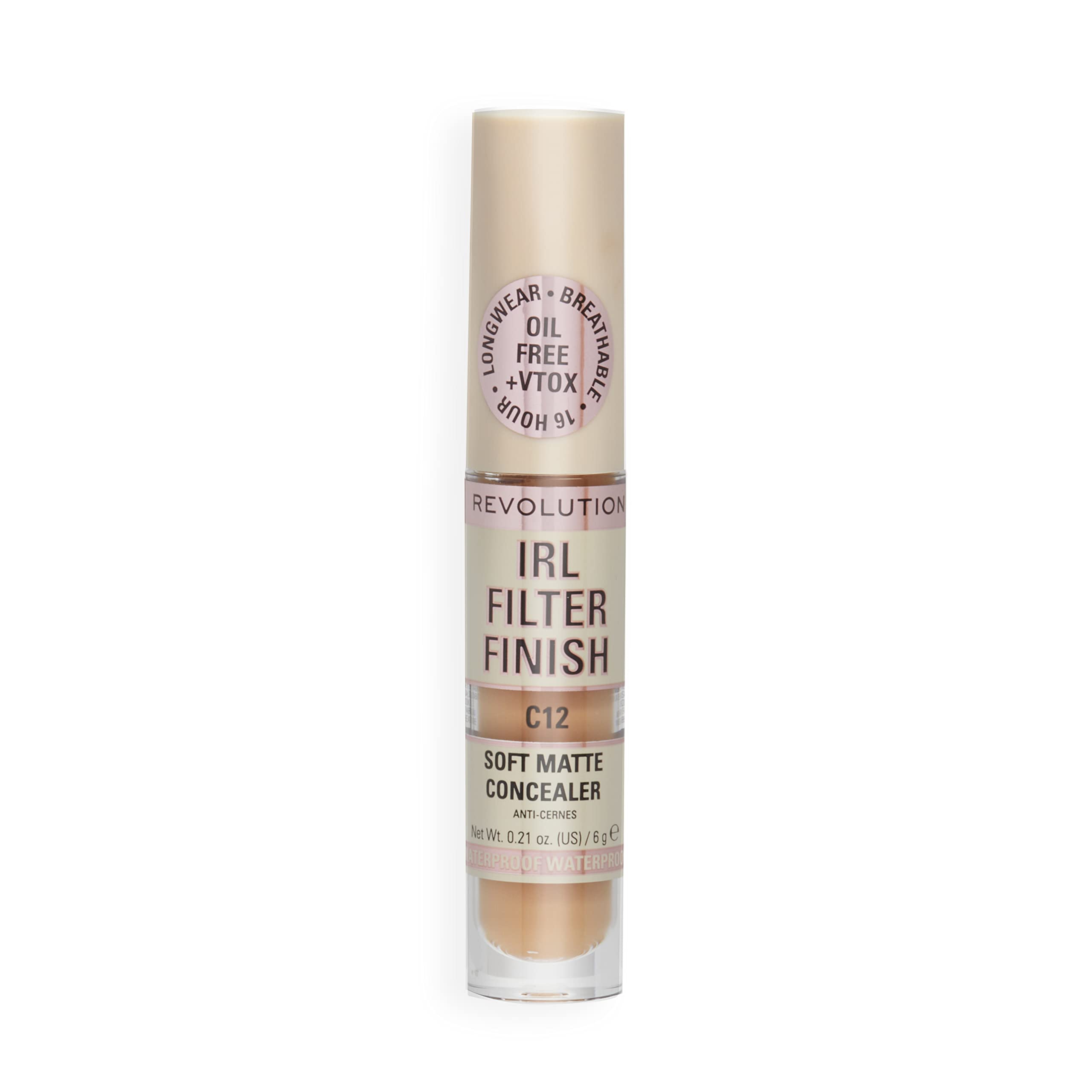 Foto 8 pulgar | Filtro Corrector Makeup Revolution Irl C12 De Cobertura Total - Venta Internacional.