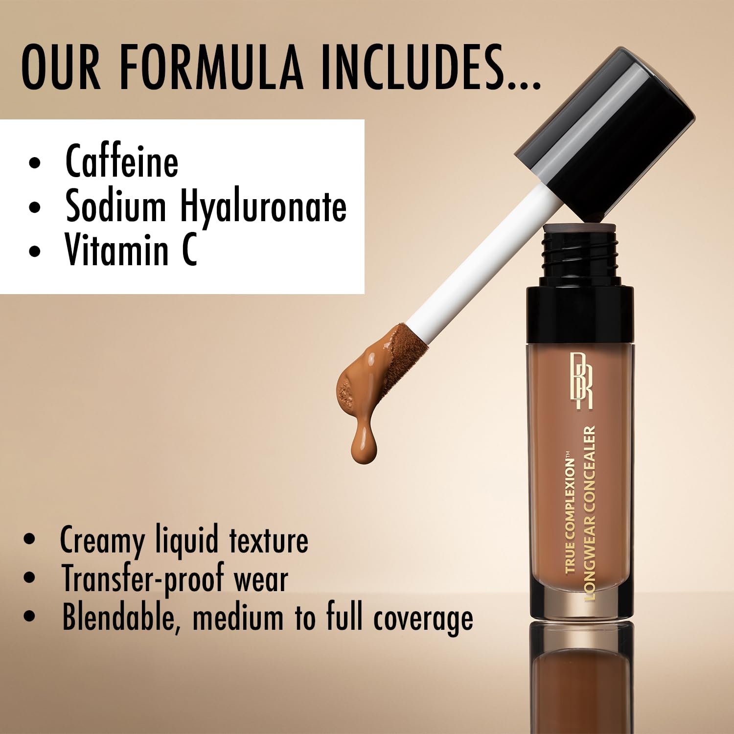 Foto 3 pulgar | Corrector Black Radiance True Complexion™ Longwear Dark - Venta Internacional.