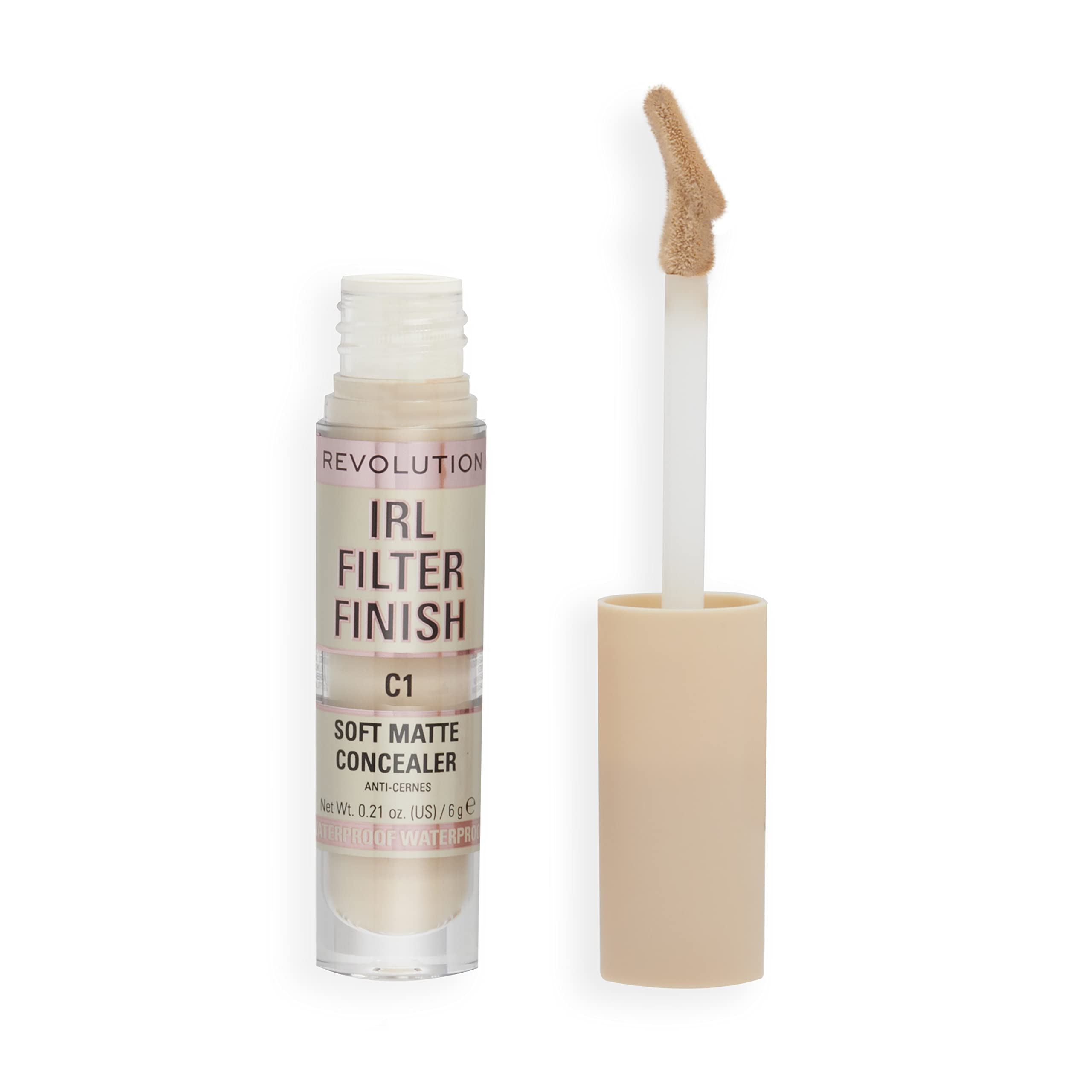 Foto 2 pulgar | Corrector Makeup Revolution Irl Filter Finish C1, 6 Ml, Vegano - Venta Internacional.