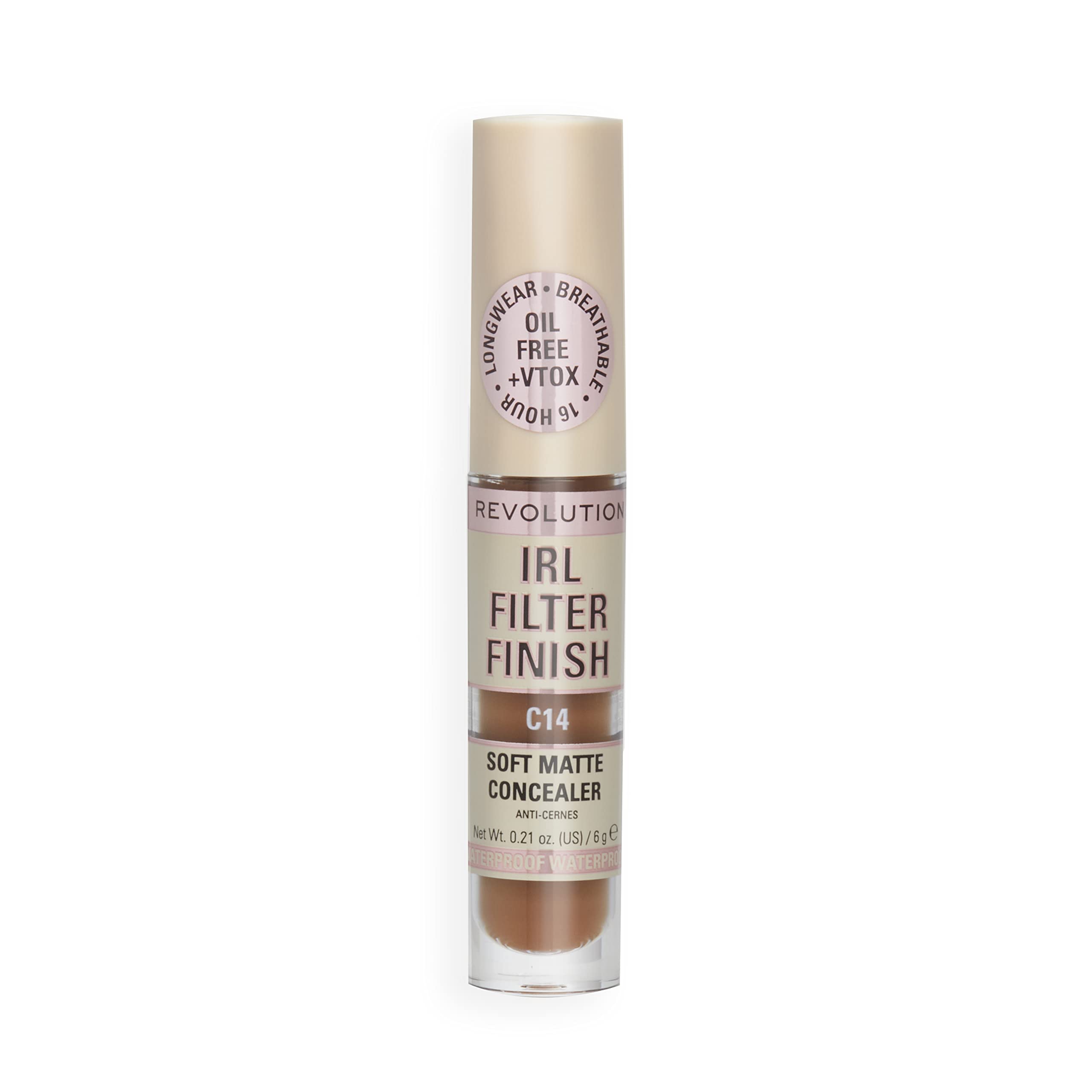 Foto 8 pulgar | Filtro Corrector Makeup Revolution Irl C14 De Cobertura Total - Venta Internacional.
