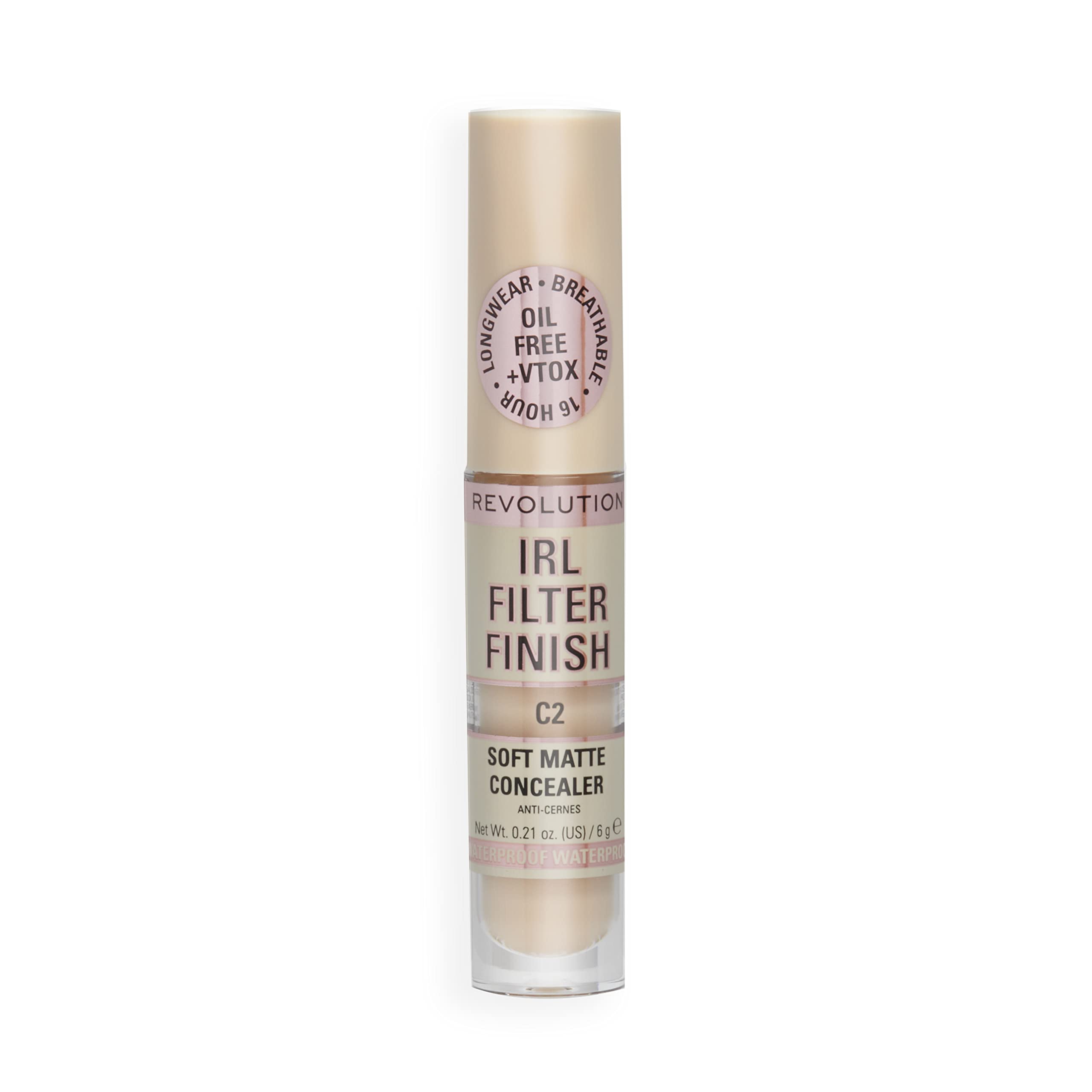 Foto 8 pulgar | Corrector Makeup Revolution Irl Filter C2 De Cobertura Total, 6 Ml - Venta Internacional.