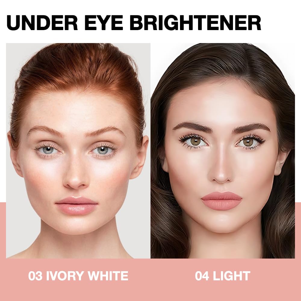 Foto 2 | Iluminador De Contorno De Ojos Kaely 03 Blanco Marfil Y 04 Light Vegan - Venta Internacional.
