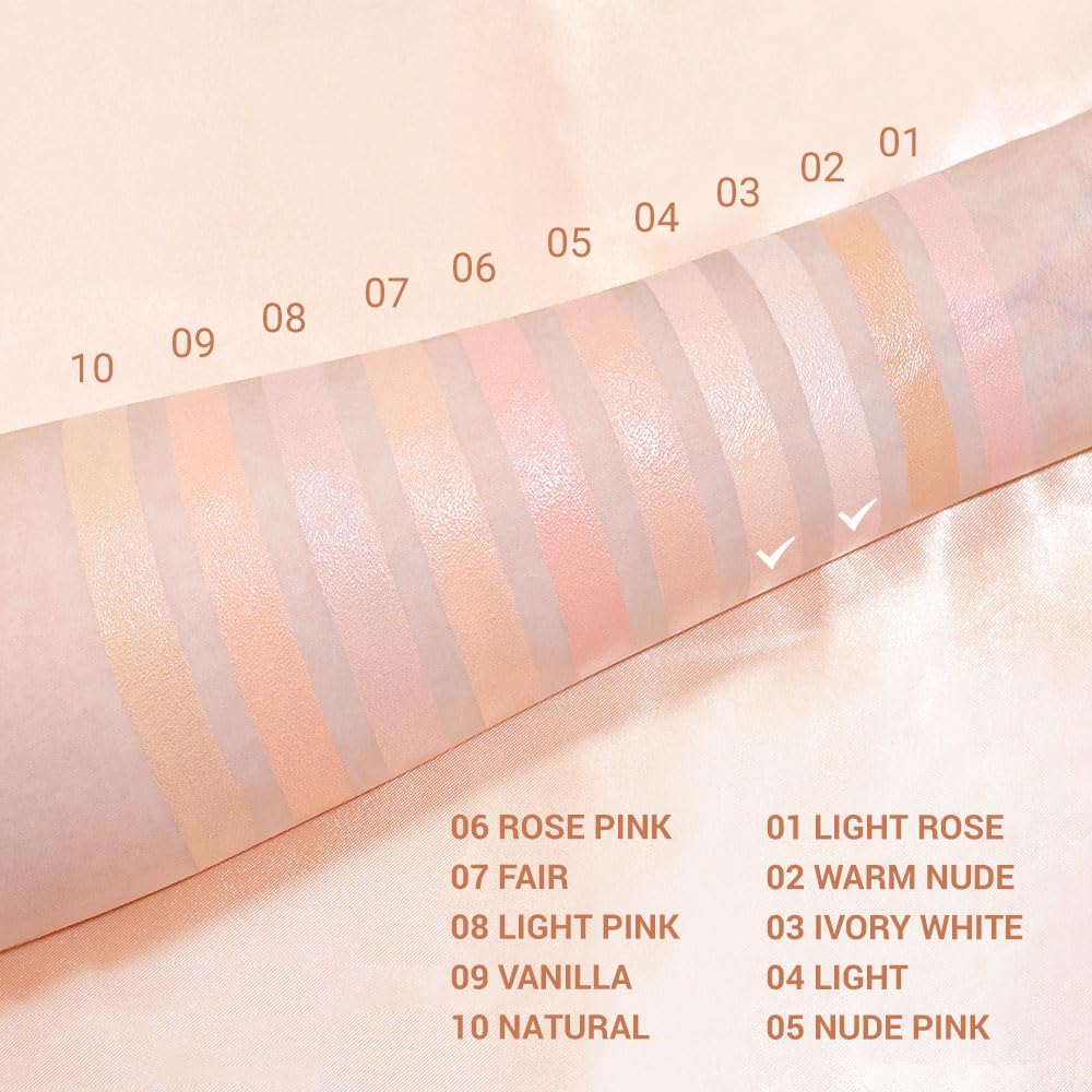 Foto 6 | Iluminador De Contorno De Ojos Kaely 03 Blanco Marfil Y 04 Light Vegan - Venta Internacional.