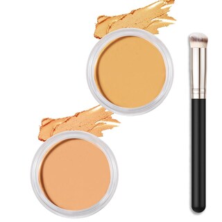 Foto 1 | Set De Correctores Kaely Cream Pot, Cobertura Total, Impermeable, 2 Unidades - Venta Internacional.