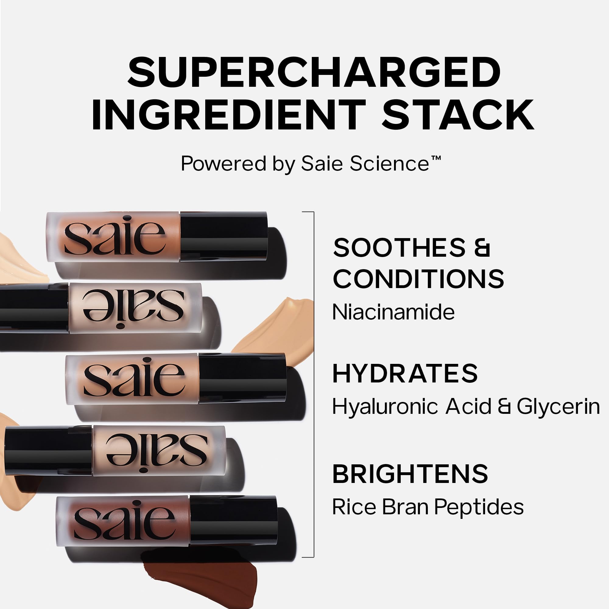 Foto 6 | Corrector Saie Slip Tint Radiant Cream Shade 3 Con Ácido Hialurónico - Venta Internacional.