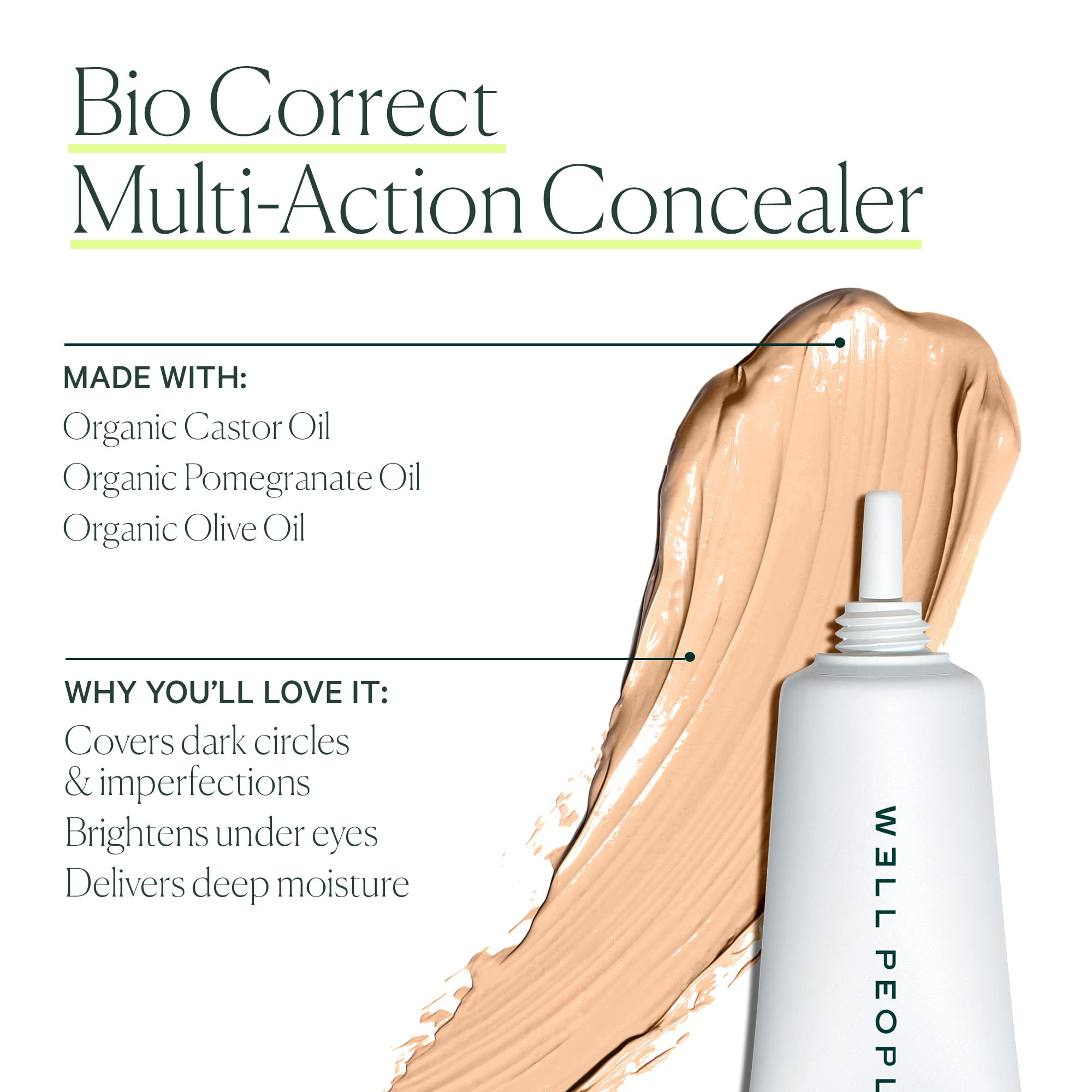 Foto 5 pulgar | Corrector Well People Bio Correct De Cobertura Total, 6 W, Vegano - Venta Internacional.