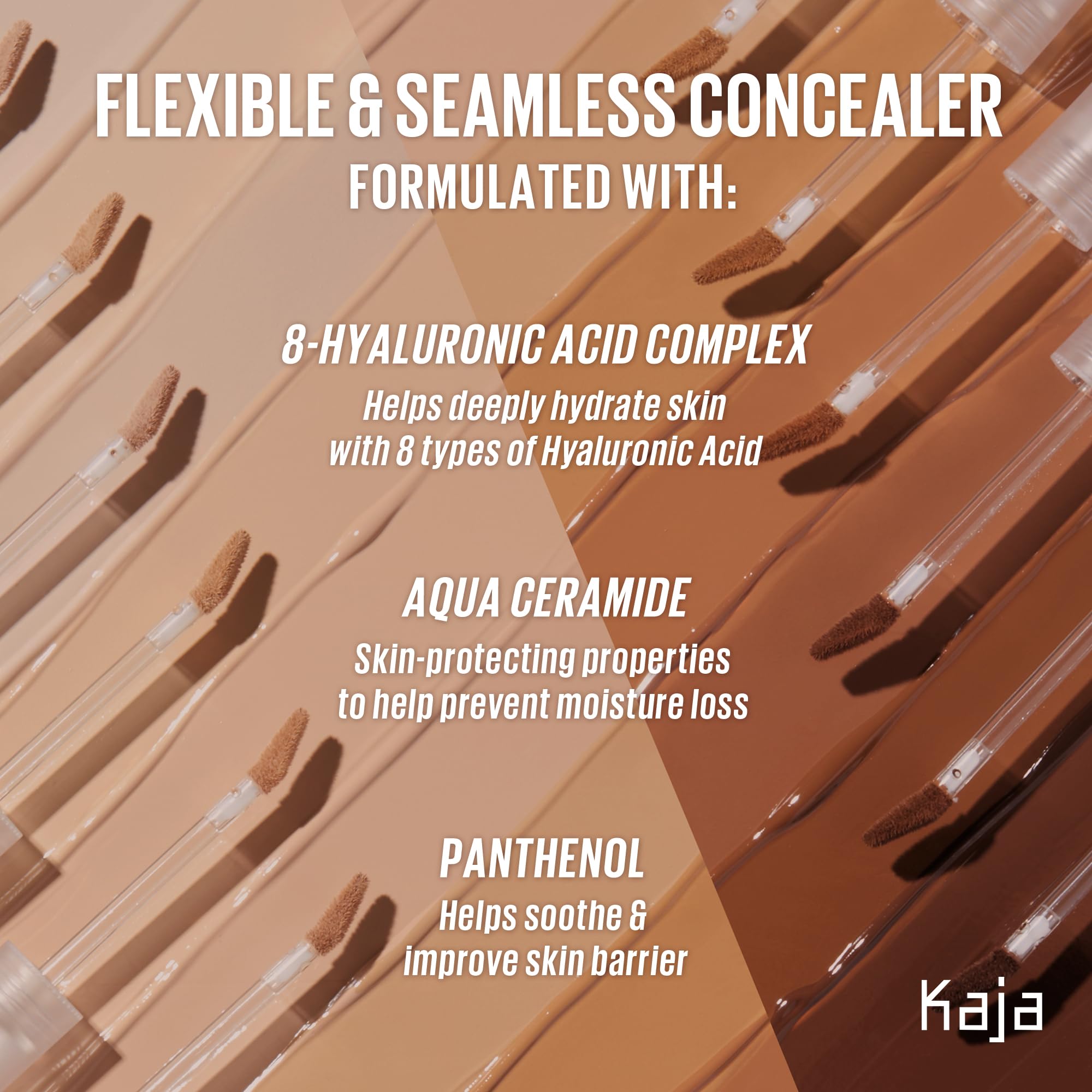 Foto 6 pulgar | Corrector Kaja Don't Settle 06 Boba Tea, Ligero, 6 Ml - Venta Internacional.