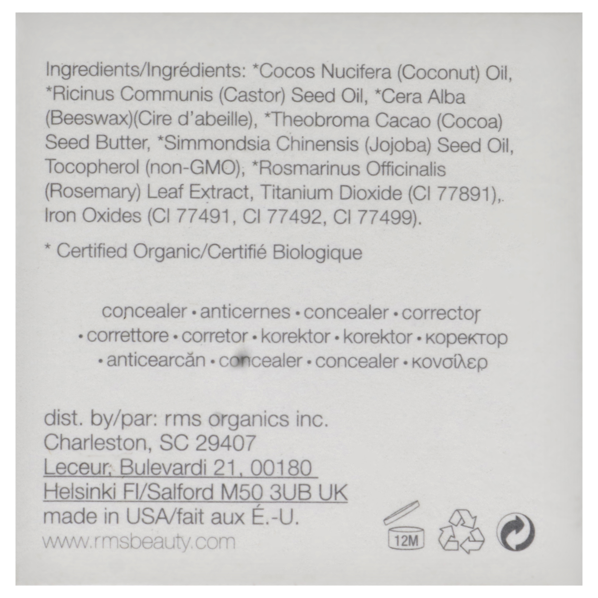 Foto 7 | Corrector Rms Beauty Un Cover-up 44 Darker Tan 0 Para Mujer - Venta Internacional.