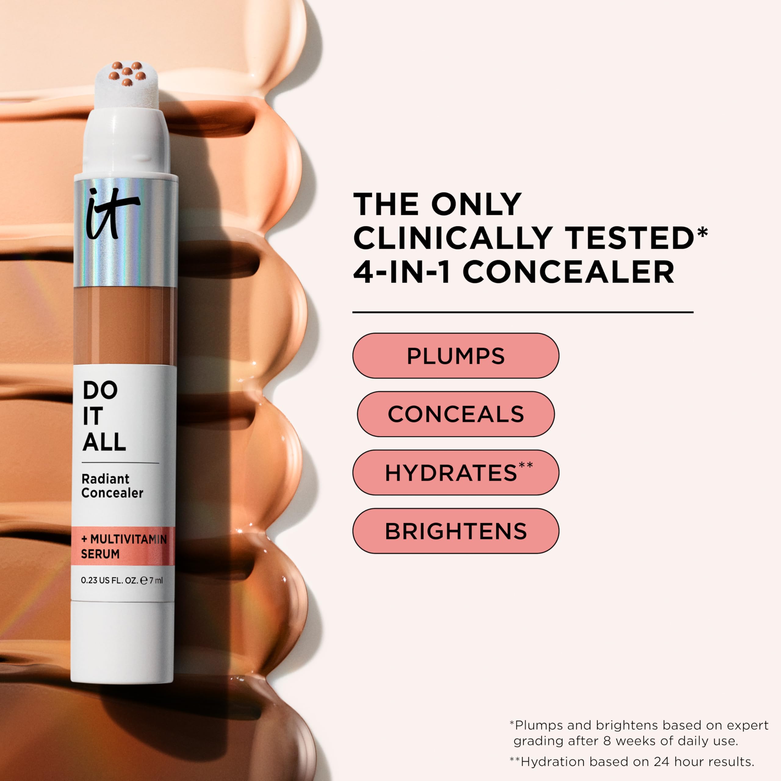 Foto 7 pulgar | Concealer It Cosmetics Do It All Radiant Medium, 6 Ml - Venta Internacional.