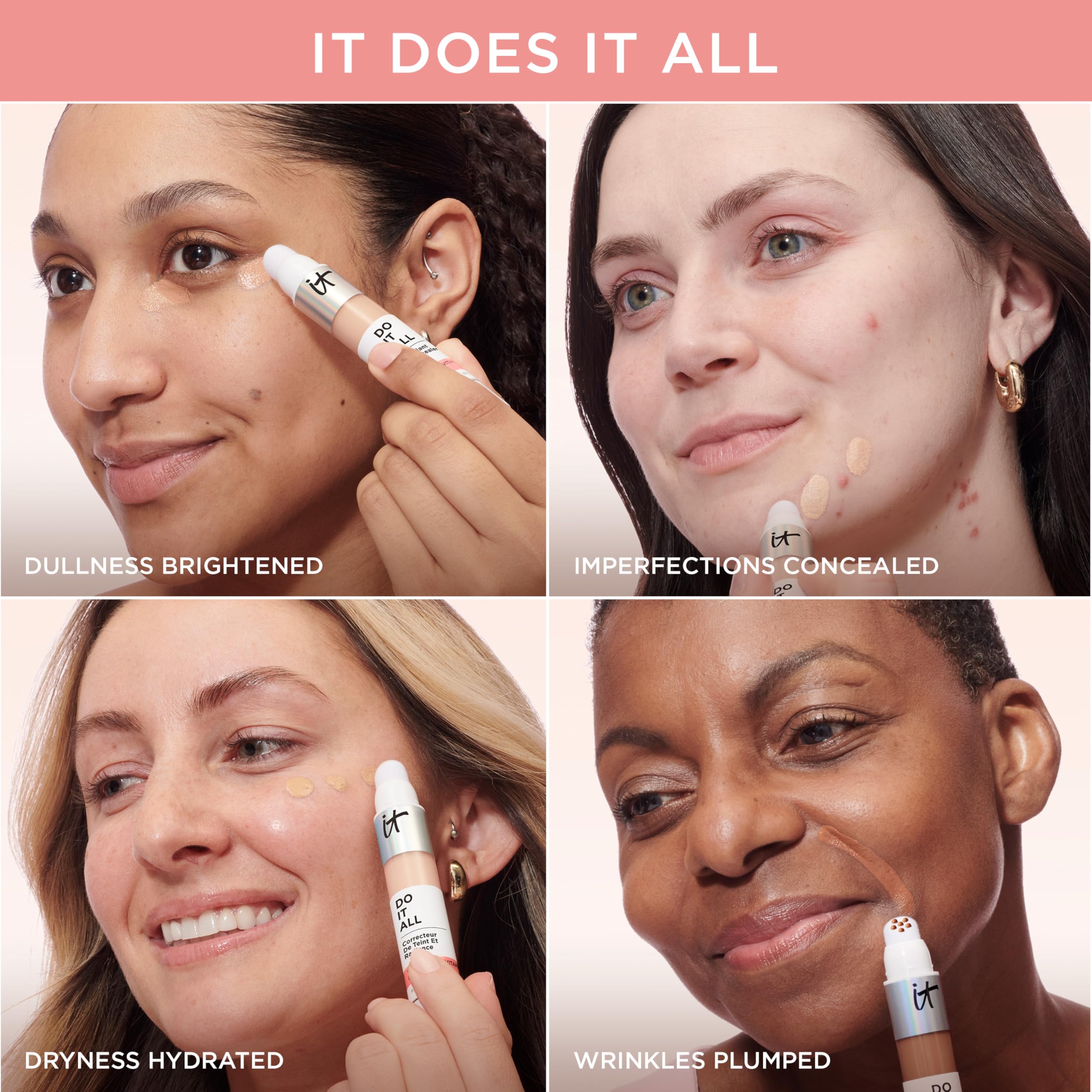 Foto 8 pulgar | Concealer It Cosmetics Do It All Radiant Tan Warm, 6 Ml - Venta Internacional.