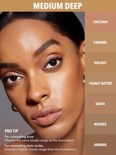 Foto 3 | Corrector Sheglam, Cobertura Total, Acabado Mate, 12 Horas, Color Castaño - Venta Internacional.