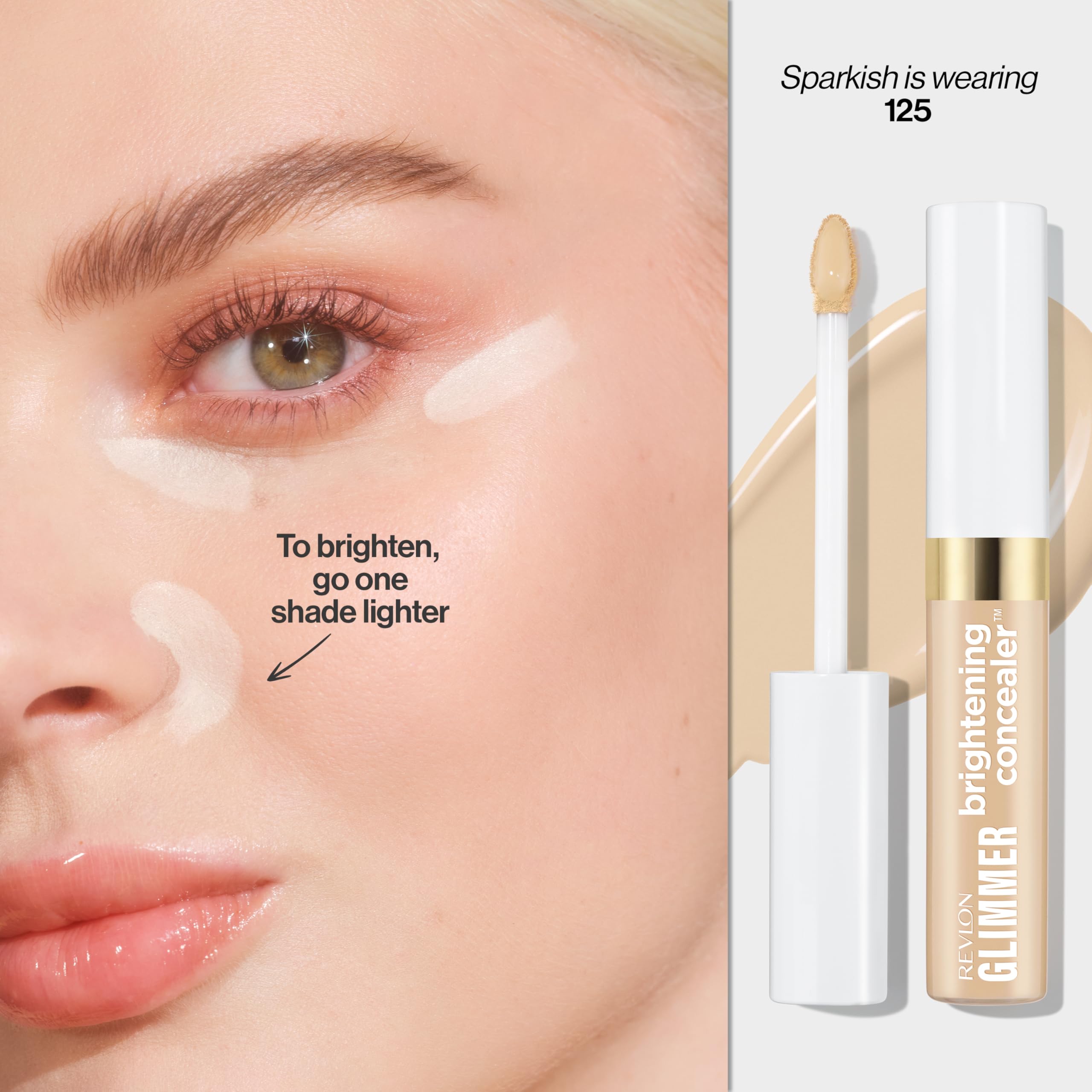 Foto 2 | Corrector Revlon Glimmer, Líquido Iluminador Para Debajo De Los Ojos, 9 Ml - Venta Internacional.