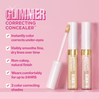 Foto 2 | Corrector Revlon Glimmer Correcting 105, 9 Ml, Con Cafeína Y Vitamina C - Venta Internacional.