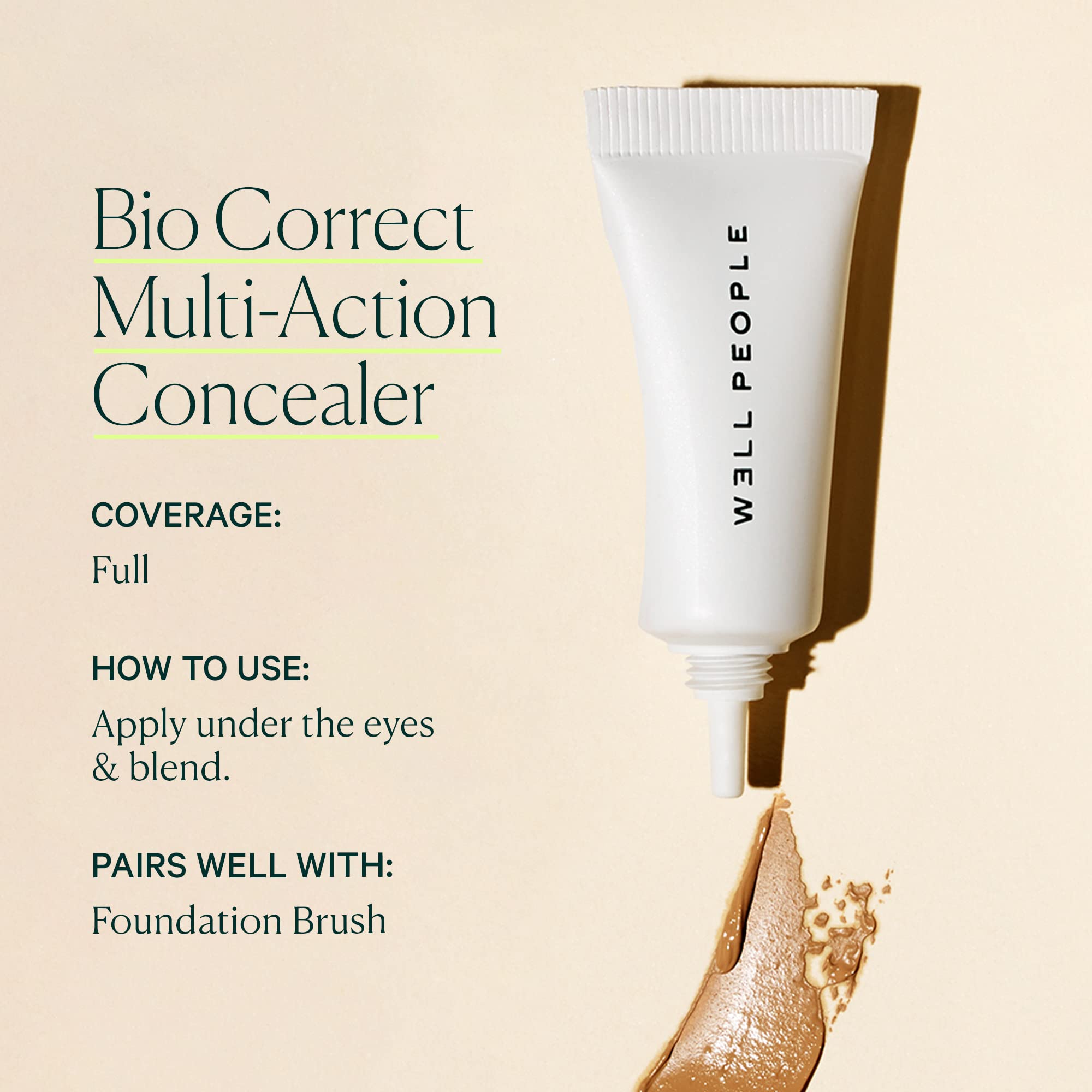 Foto 5 pulgar | Corrector Well People Bio Correct, Cobertura Total, 15 W, Vegano - Venta Internacional.