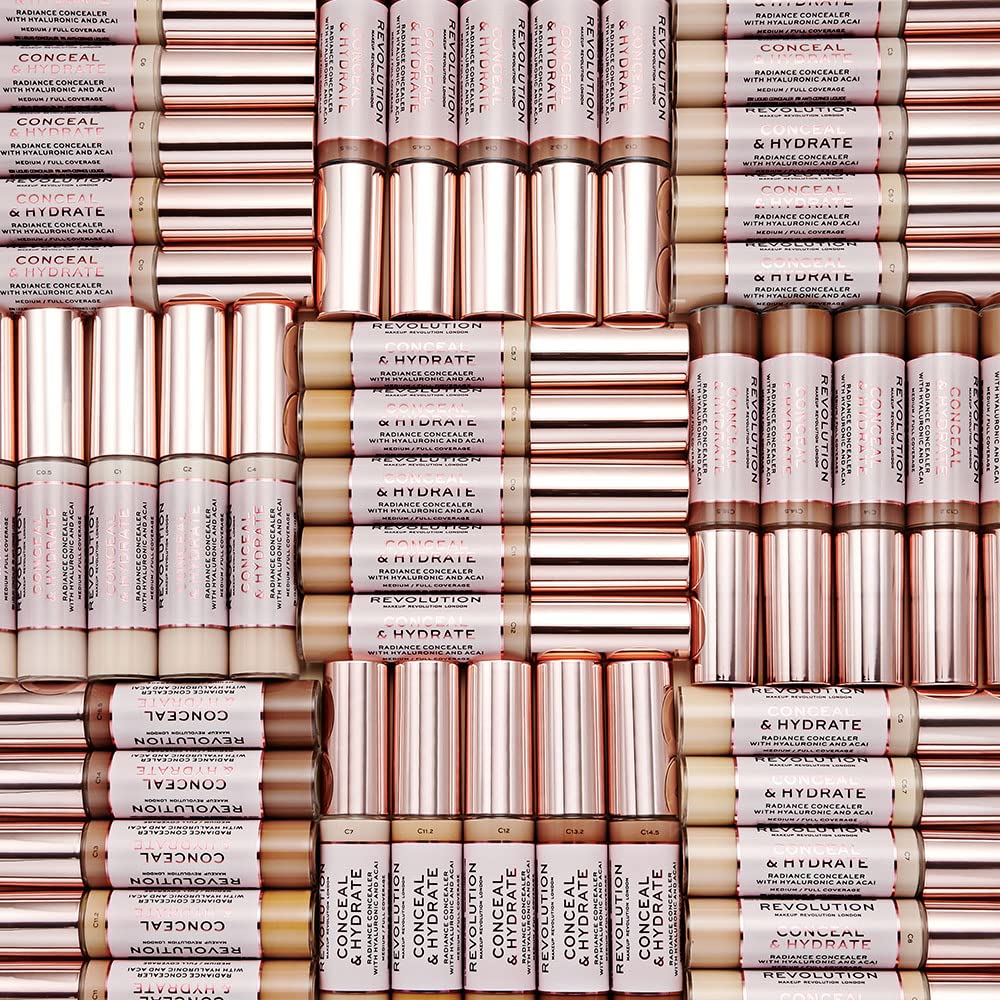 Foto 4 | Corrector Makeup Revolution Conceal & Hydrate C4  13 Ml  Vegano - Venta Internacional.