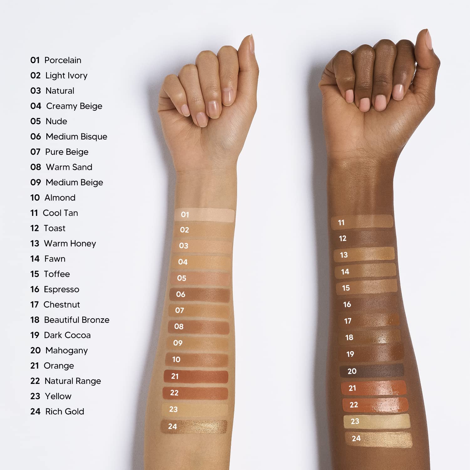 Foto 5 | Corrector Y Base Ruby Kisses Hd Flawless Chestnut - Venta Internacional.