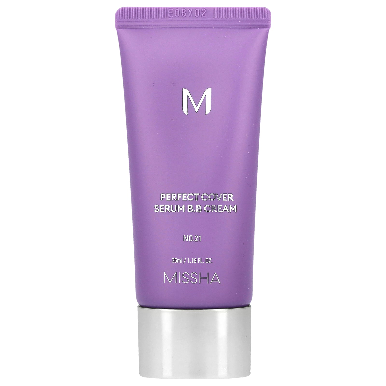 Sérum B.b Cream Missha Perfect Cover No. 21  Color Beige Claro  35 Ml - Venta Internacional.