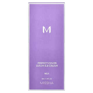 Foto 2 | Sérum B.b Cream Missha Perfect Cover No. 21 Color Beige Claro 35 Ml - Venta Internacional.