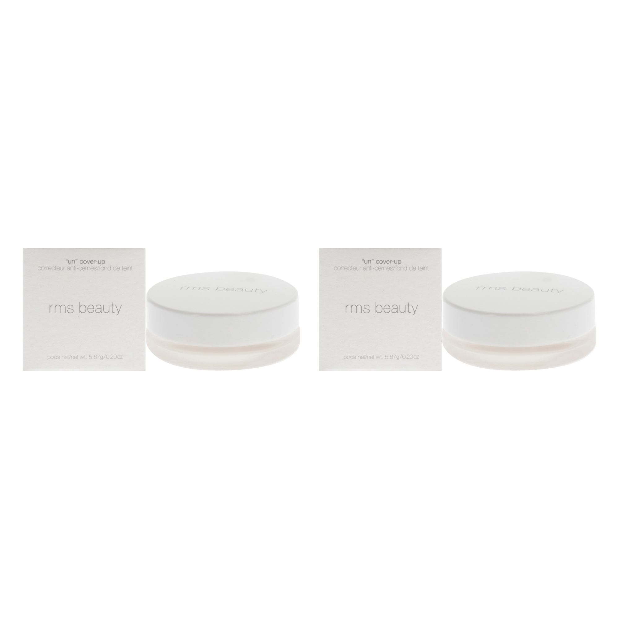 Corrector Rms Beauty Un Cover-up 44  Color Bronceado Oscuro  Paquete De 2 - Venta Internacional.