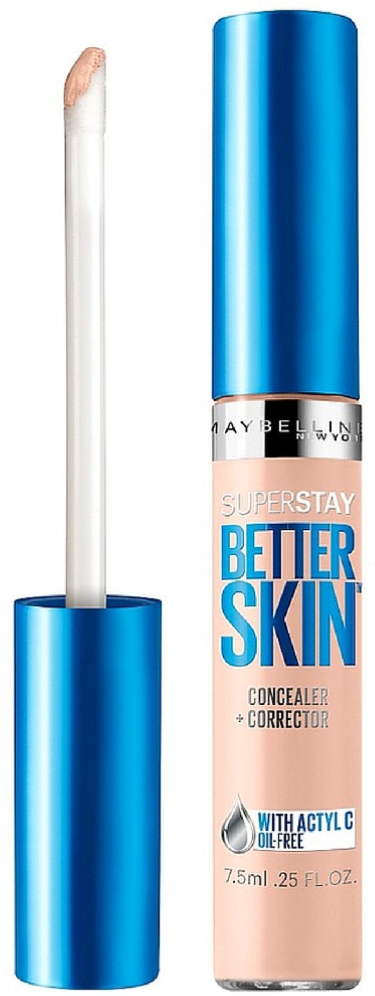 Foto 2 pulgar | Corrector Maybelline New York Superstay Better Skin  7 Ml - Venta Internacional.