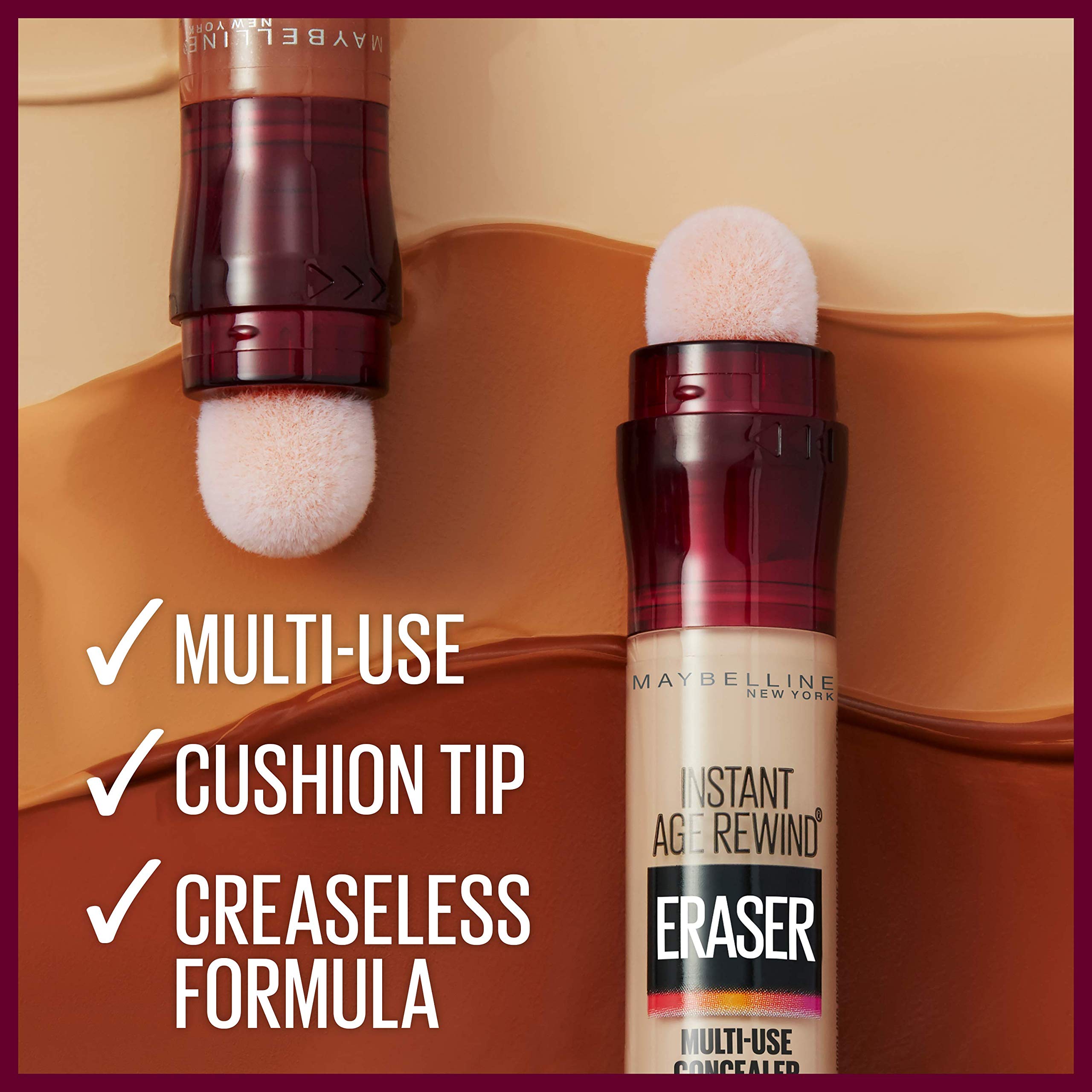Foto 6 pulgar | Corrector Maybelline Instant Age Rewind  Goma De Borrar  Caoba  6 Ml  2 Unidades - Venta Internacional.