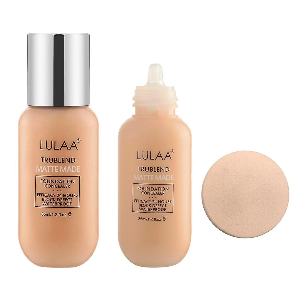 Foto 2 pulgar | Crema Base Correctora Huoguo  Mate De Larga Duración  35 Ml - Venta Internacional.