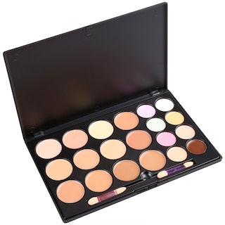 Foto 2 | Paleta De Correctores De Maquillaje Genérica 20 Colores Con Brocha Para Polvos - Venta Internacional.