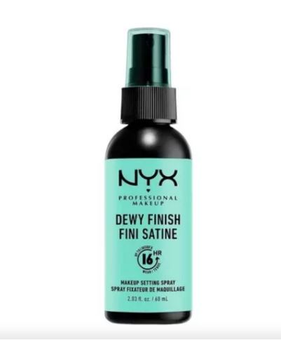 Foto 2 pulgar | Nyx Spray Fijador De Maquillaje Larga Duración 60ml Dewy