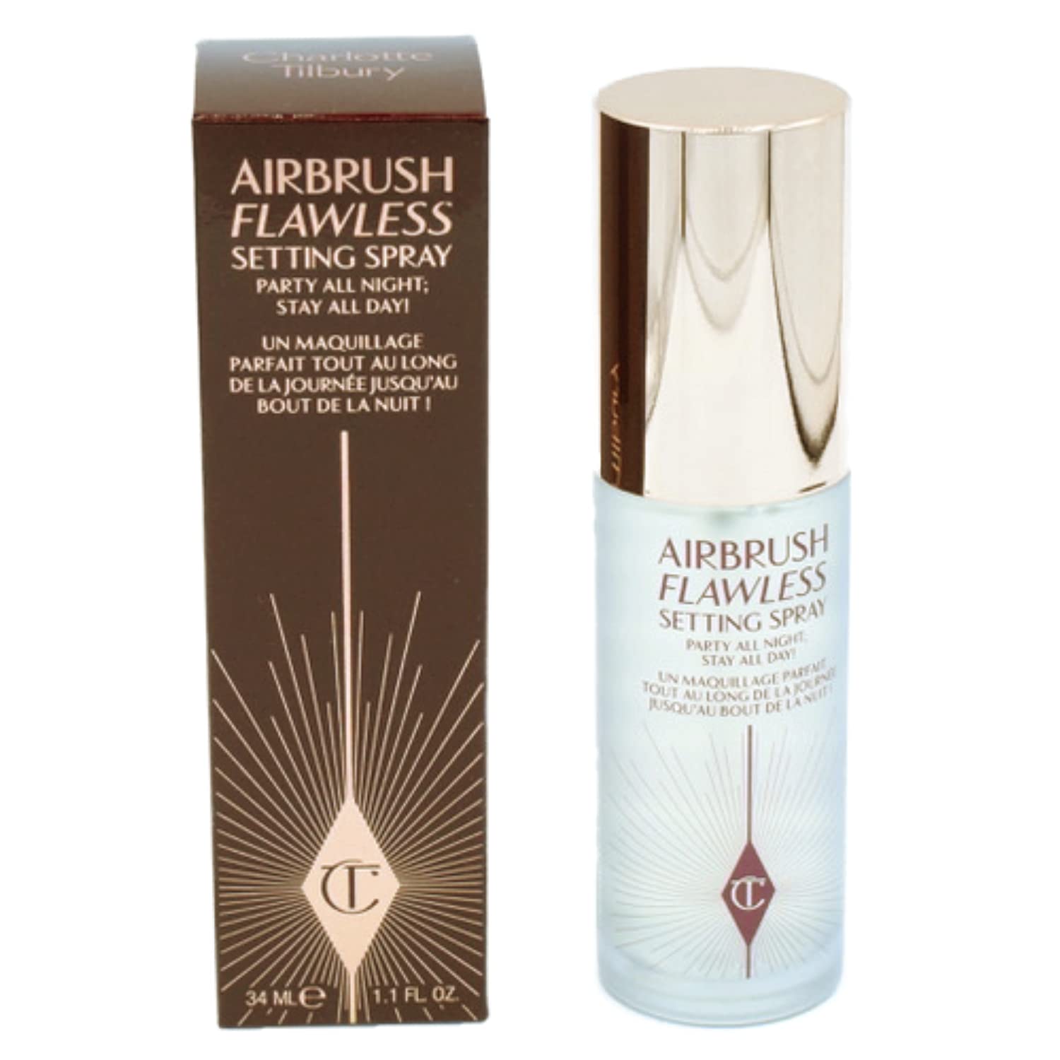 Foto 2 pulgar | Aerosol Fijador Charlotte Tilbury Airbrush Flawless, 34 Ml, Rojo - Venta Internacional.