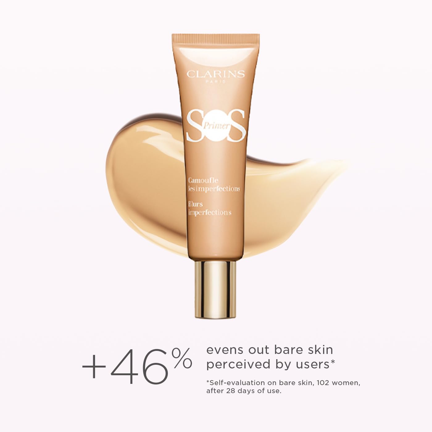 Foto 3 pulgar | Primer De Maquillaje Clarins Sos Peach, Corrector De Color, 30 Ml - Venta Internacional.