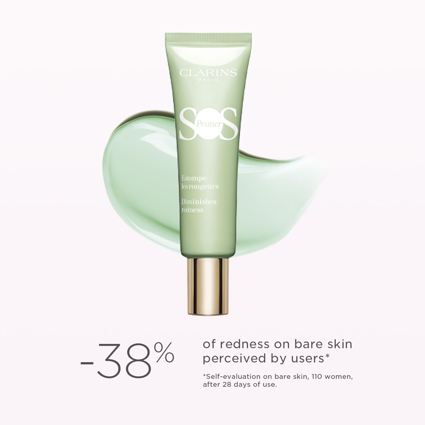 Foto 3 pulgar | Primer De Maquillaje Clarins Sos, Corrector De Color Verde, 30 Ml - Venta Internacional.