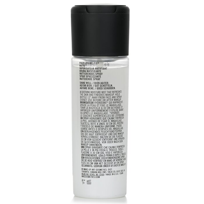 Foto 5 pulgar | Spray Fijador De Maquillaje Mac Prep + Prime Fix+ Matte 100 Ml - Venta Internacional.