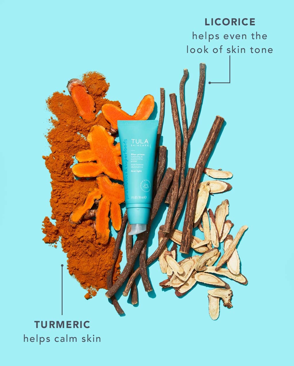 Foto 3 | Filtro Facial Primer Tula Skin Care, Difuminador, Tamaño Grande, 60 Ml - Venta Internacional.