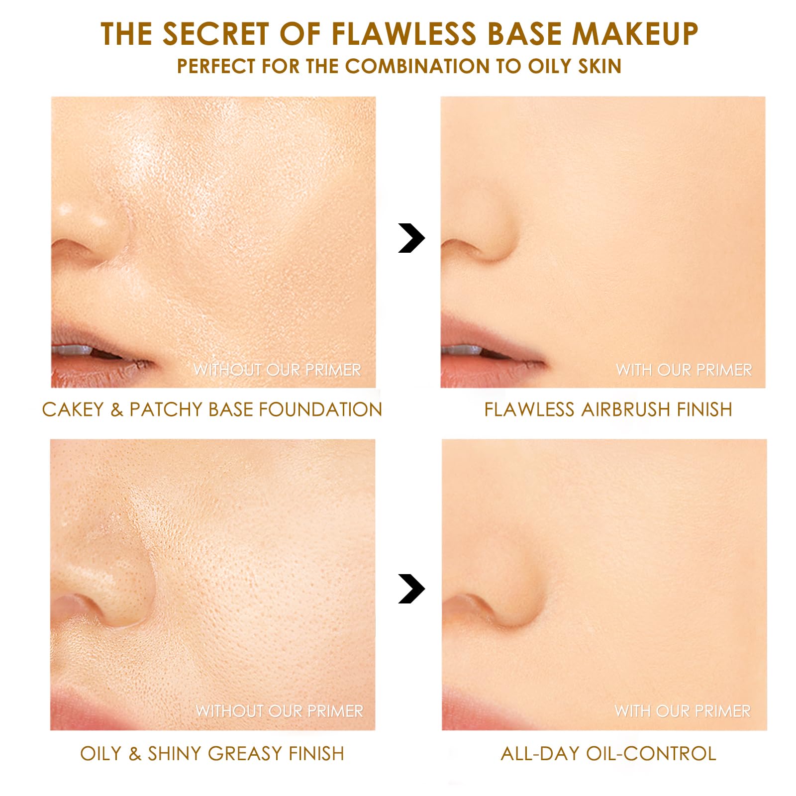 Foto 3 | Primer Facial Focallure, Relleno De Poros, En Barra Dirigida A Toda La Piel - Venta Internacional.