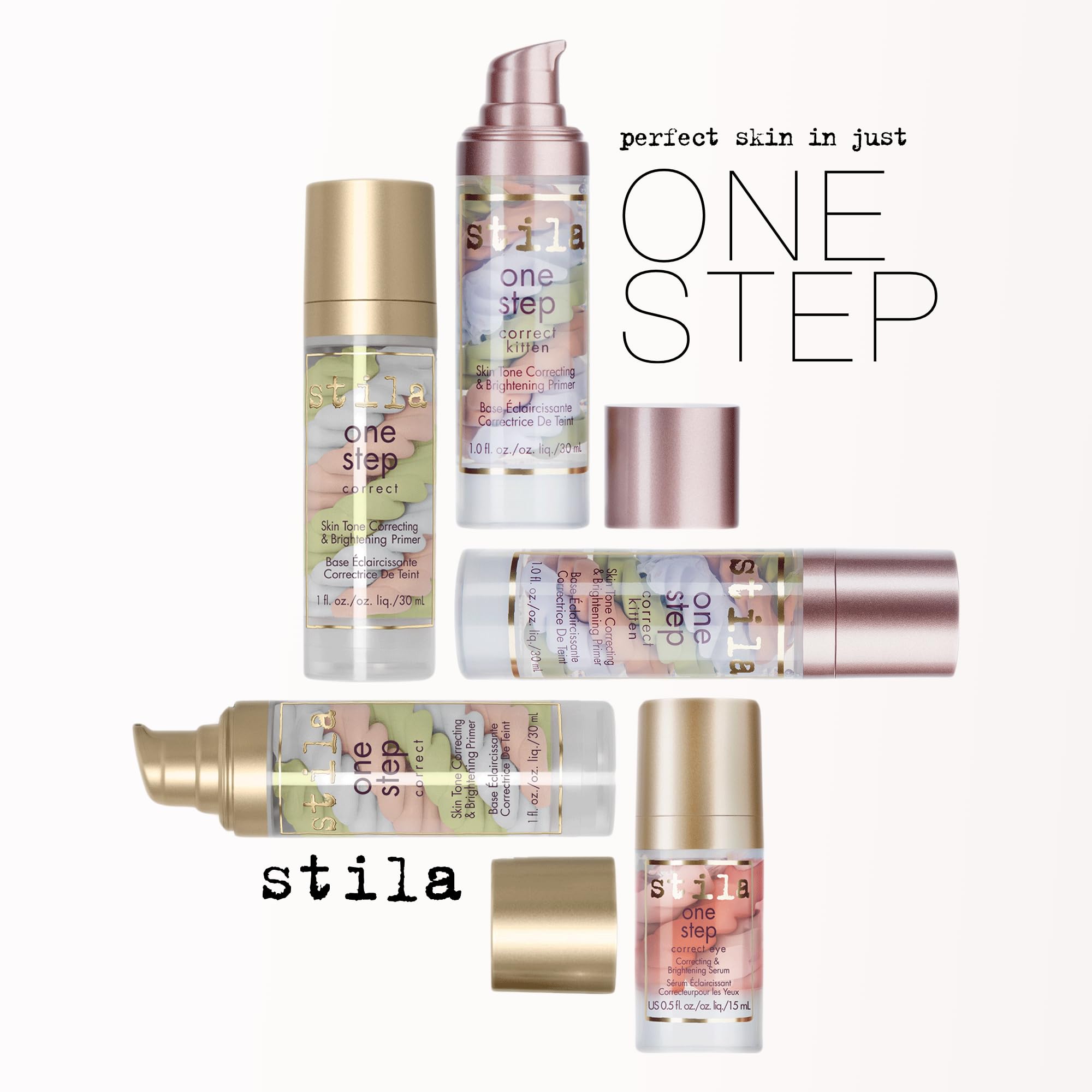 Foto 5 pulgar | Sérum Facial Primer Stila One Step, Corrector De Color, 30 Ml - Venta Internacional.