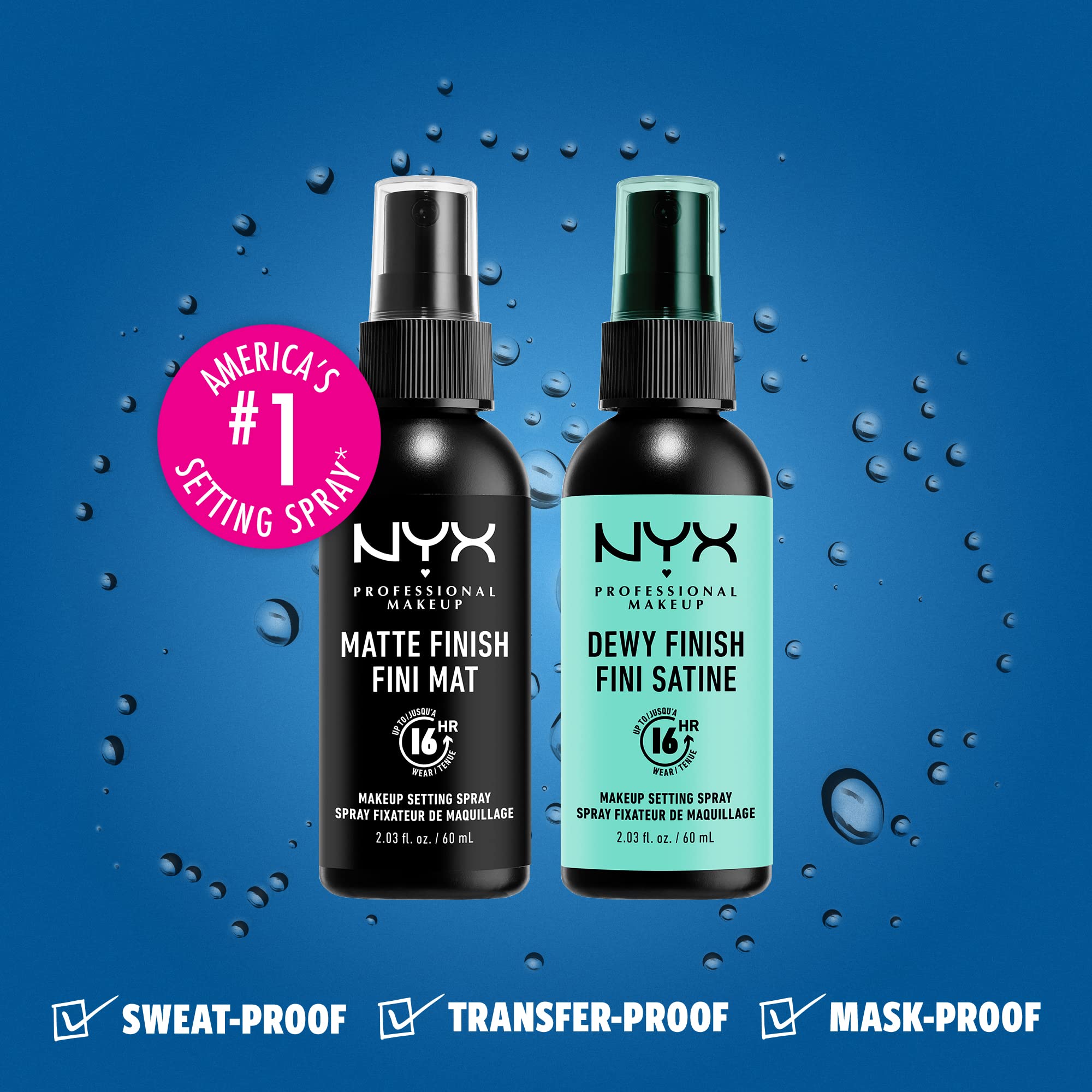 Foto 4 pulgar | Spray Fijador De Maquillaje Nyx Professional Makeup Matte + Dewy - Venta Internacional.