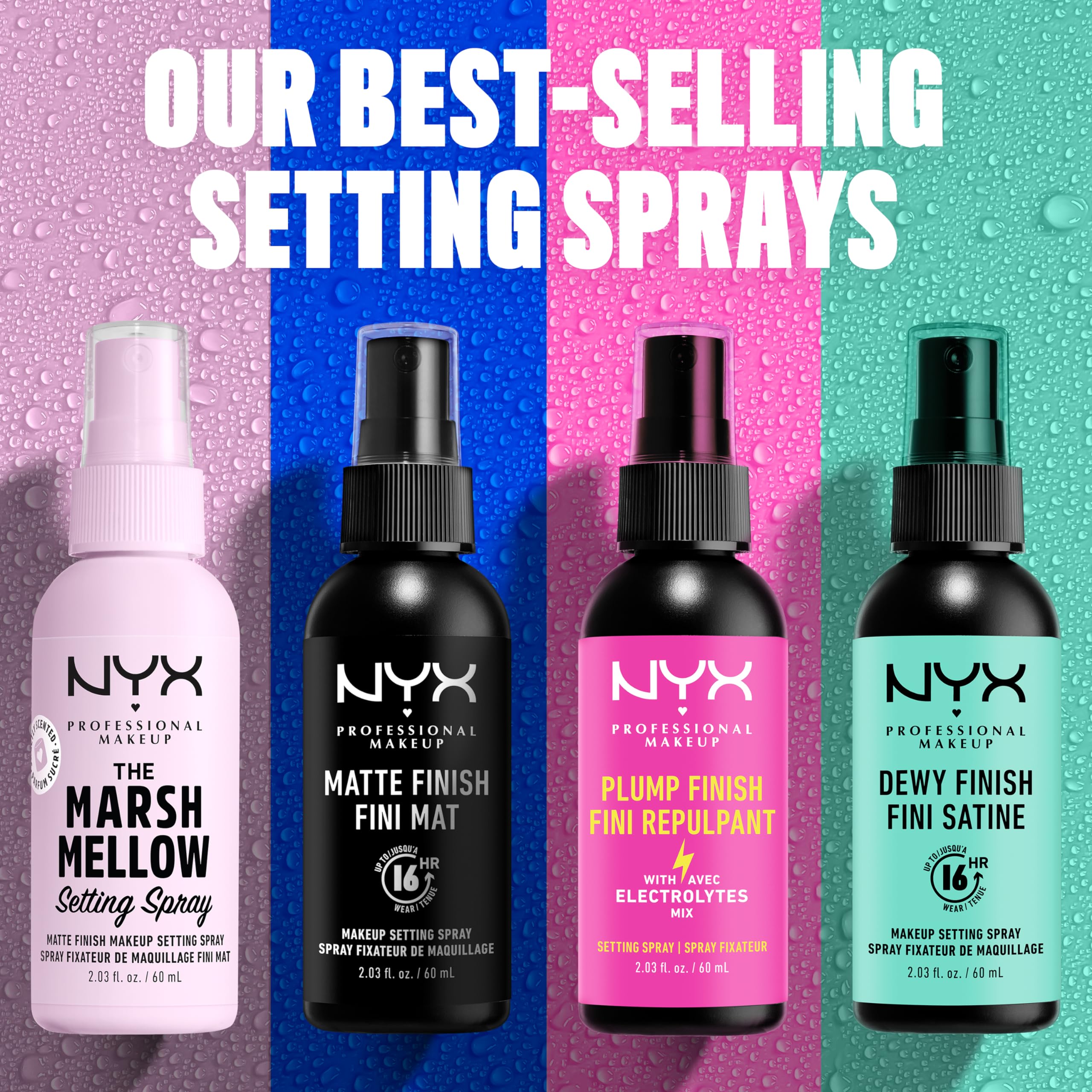 Foto 7 | Spray Fijador De Maquillaje Nyx Professional Makeup Matte + Dewy - Venta Internacional.