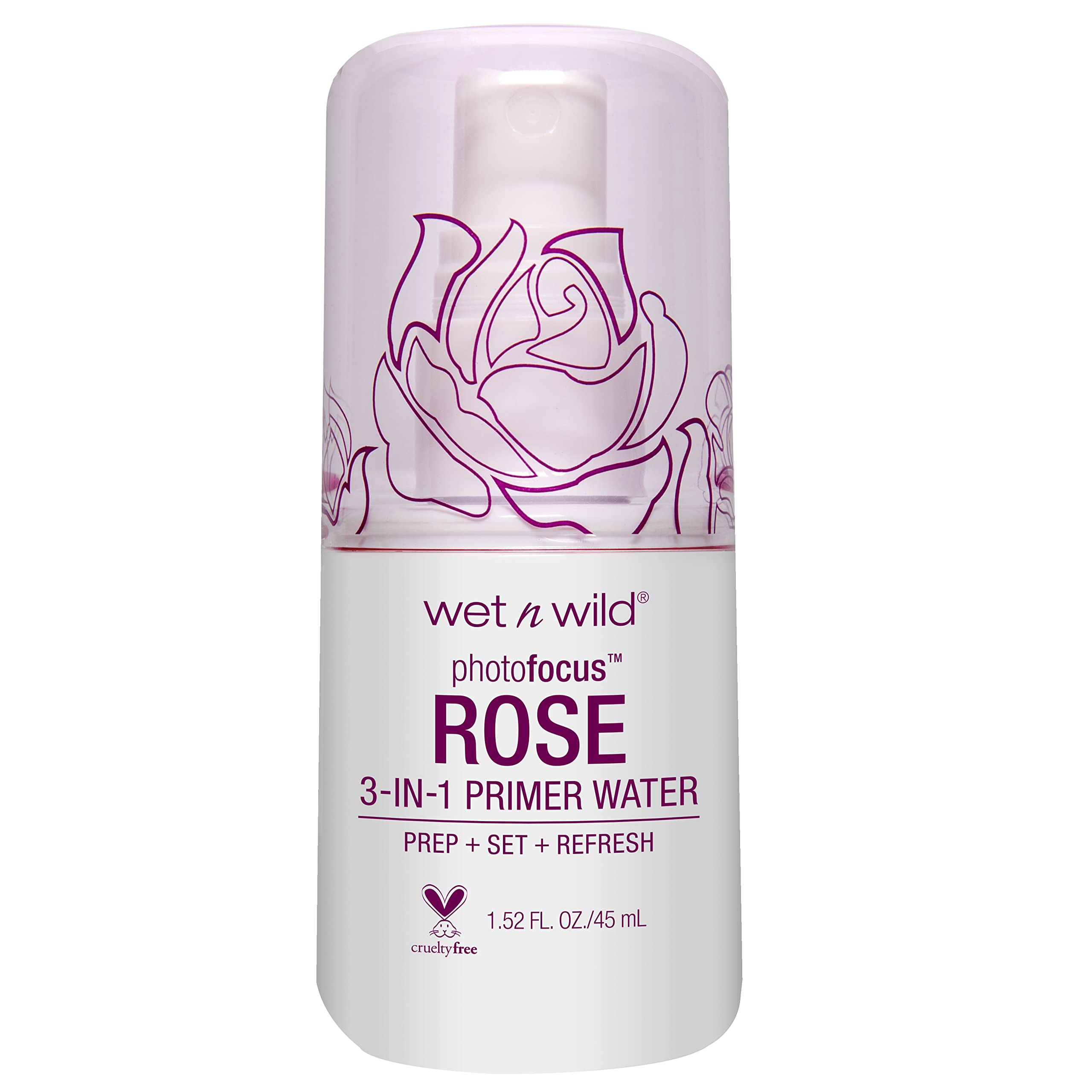 Foto 2 pulgar | Primer Water Wet N Wild Photo Focus Rose Addiction, 45 Ml - Venta Internacional.