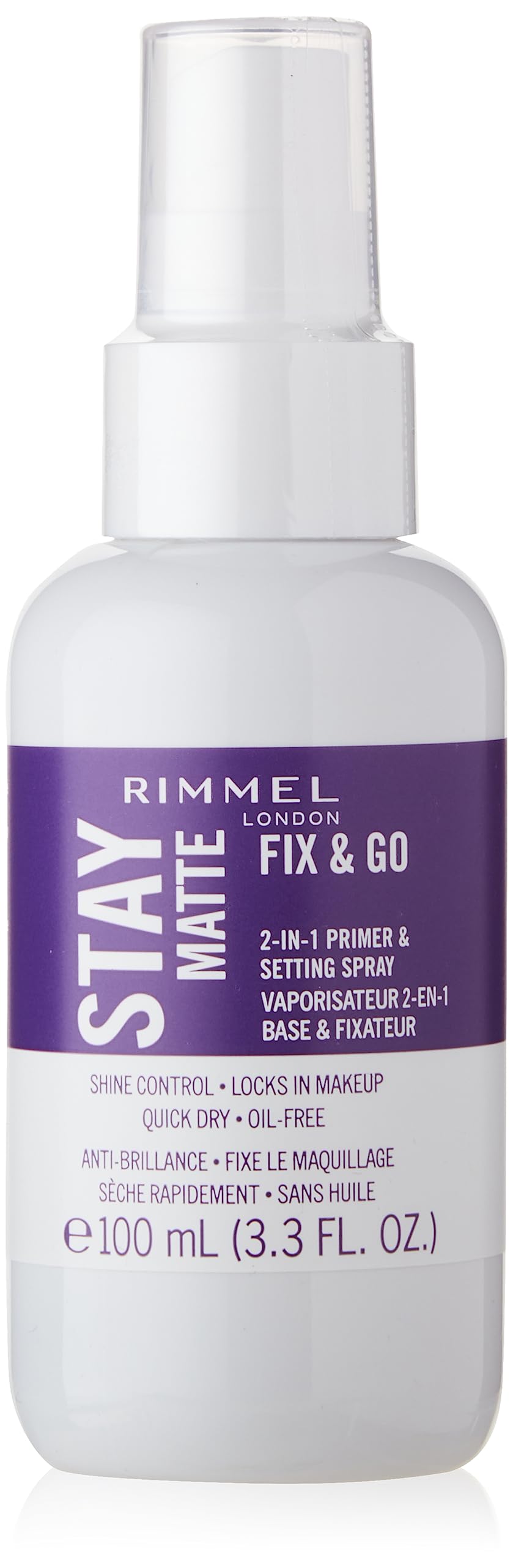 Foto 2 pulgar | Primer Y Fijador En Aerosol Rimmel London Stay Matte Fix & Go - Venta Internacional.